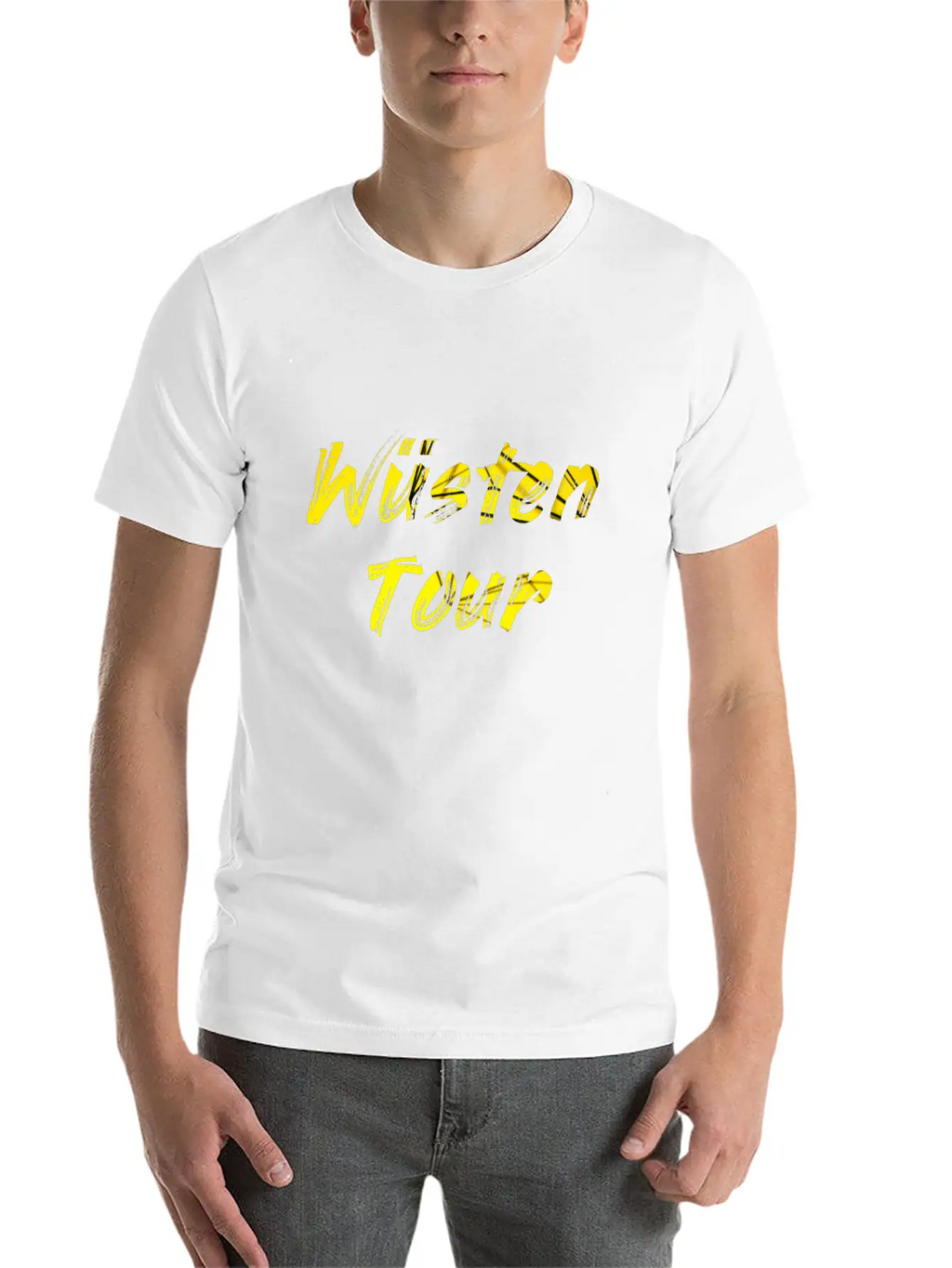 Wusten Tour Breathable Soft Cotton T-Shirt – Timeless Casual Look