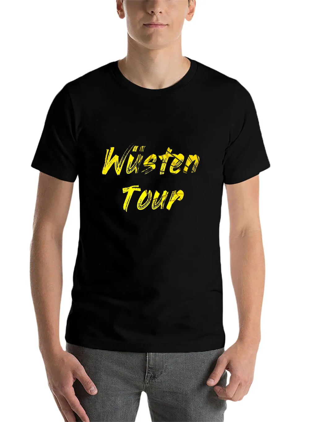 Wusten Tour Breathable Soft Cotton T-Shirt – Timeless Casual Look