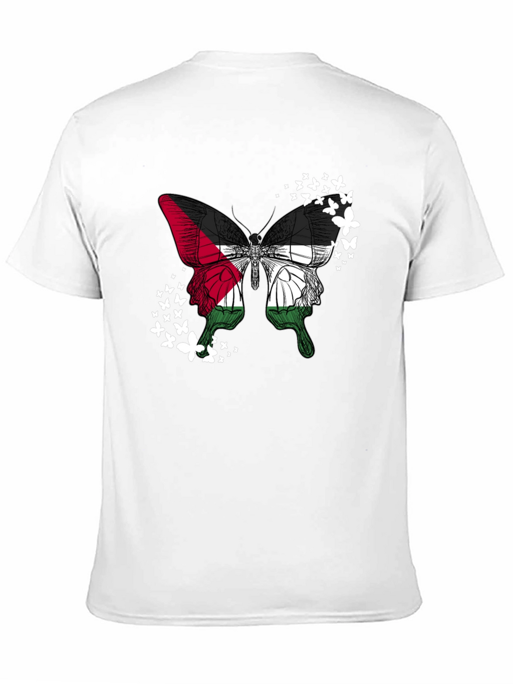 Palestinian Flag Butterfly T-Shirt