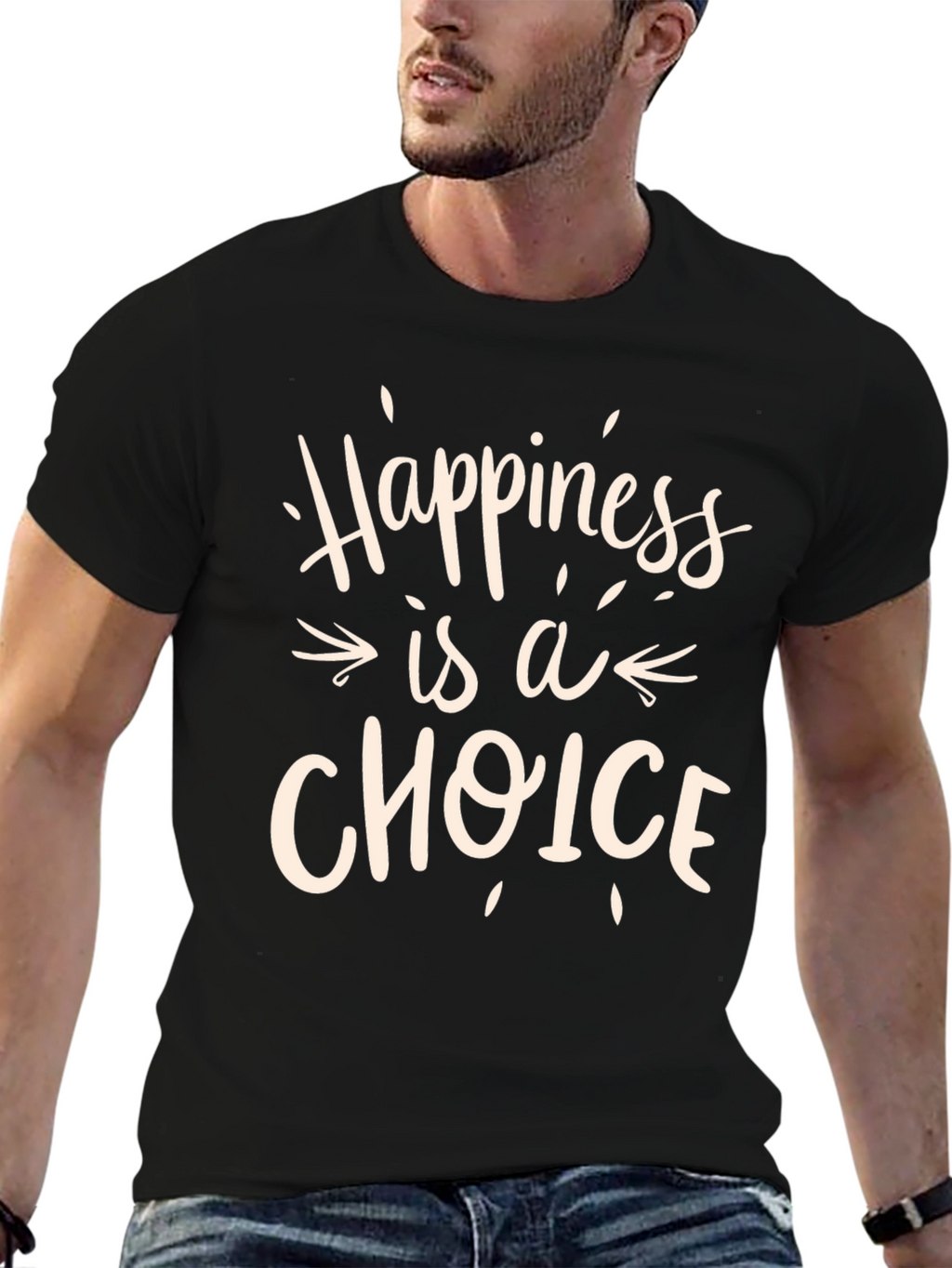 Happiness is a Choice Graphic Tee