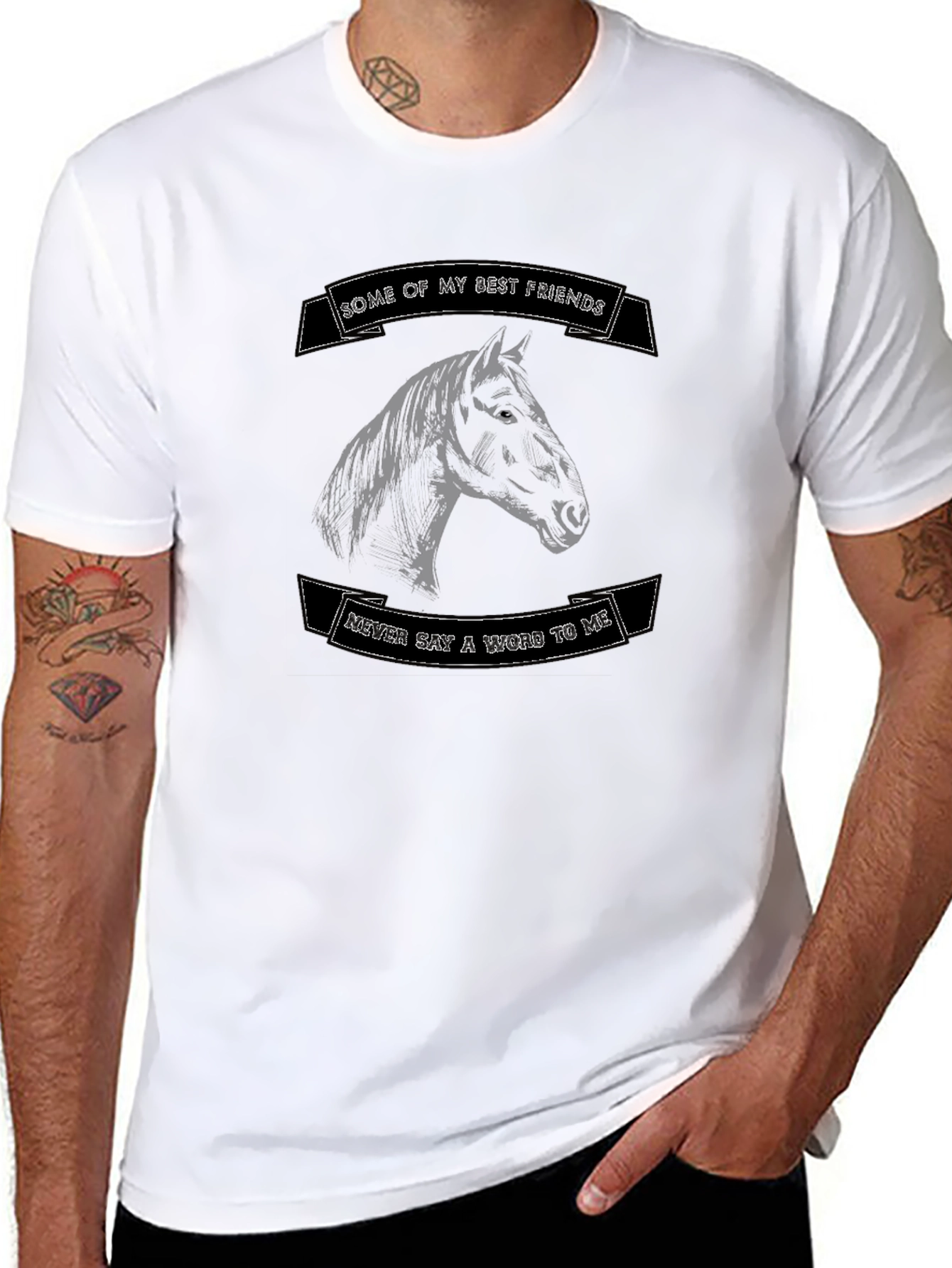 Horse Lover T-Shirt - Some of My Best Friends