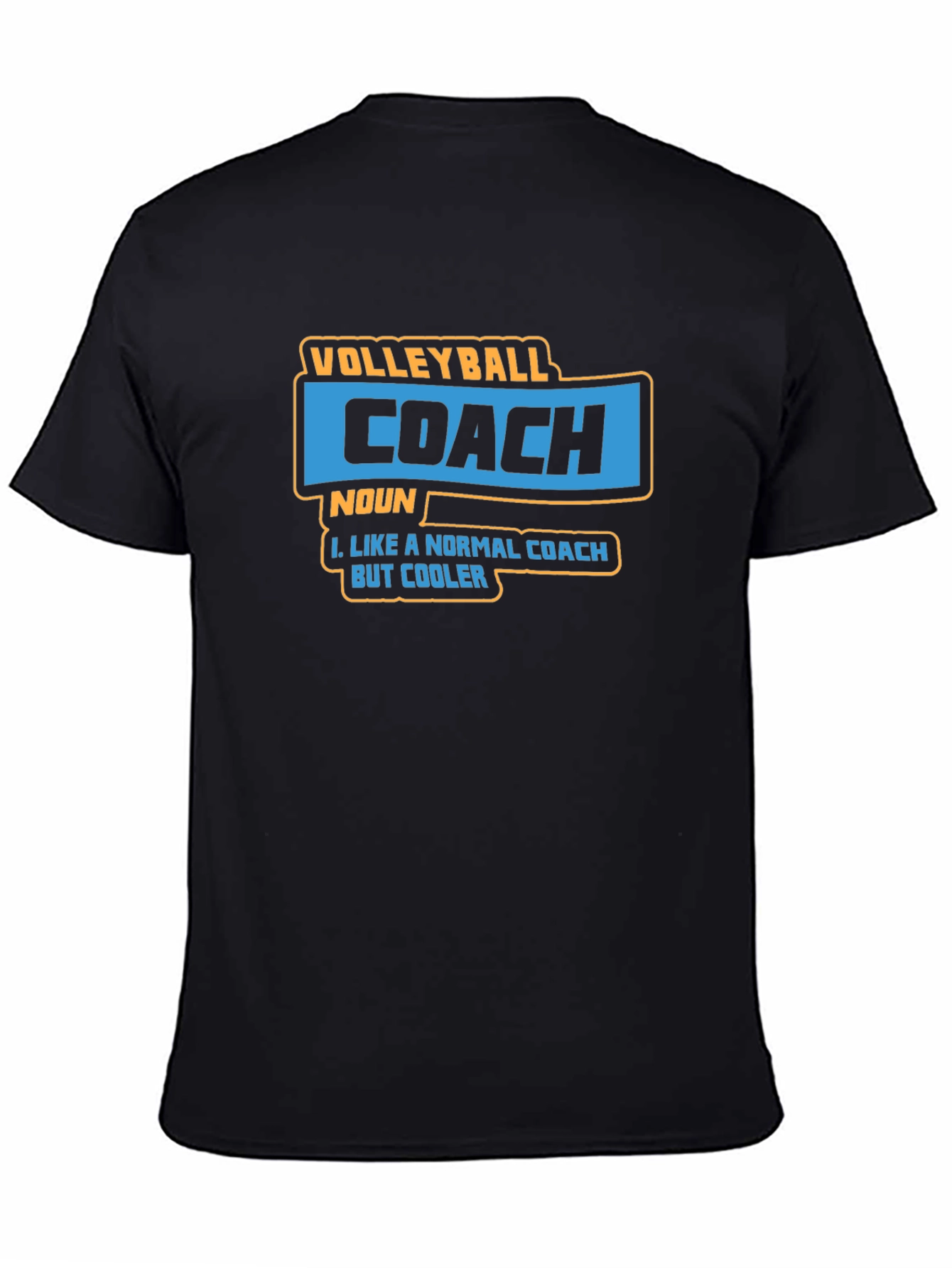 Volleyball Coach Funny Graphic T-Shirt
