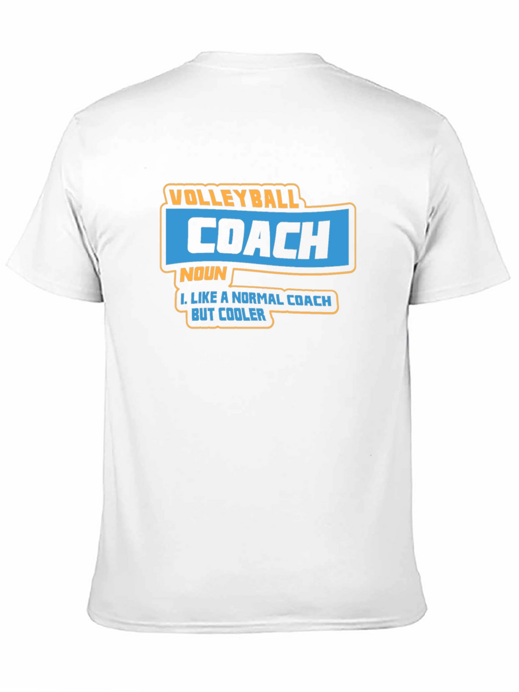 Volleyball Coach Funny Graphic T-Shirt