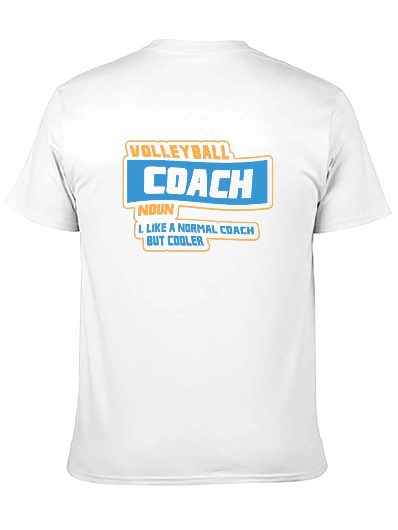 Volleyball Coach Funny Graphic T-Shirt