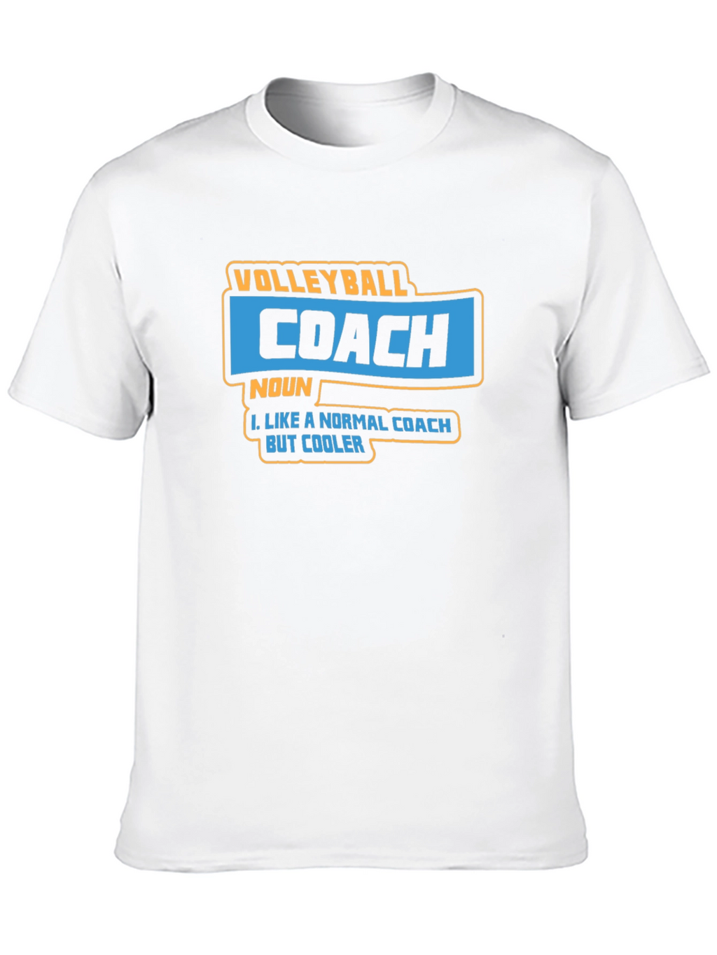 Volleyball Coach Funny Graphic T-Shirt
