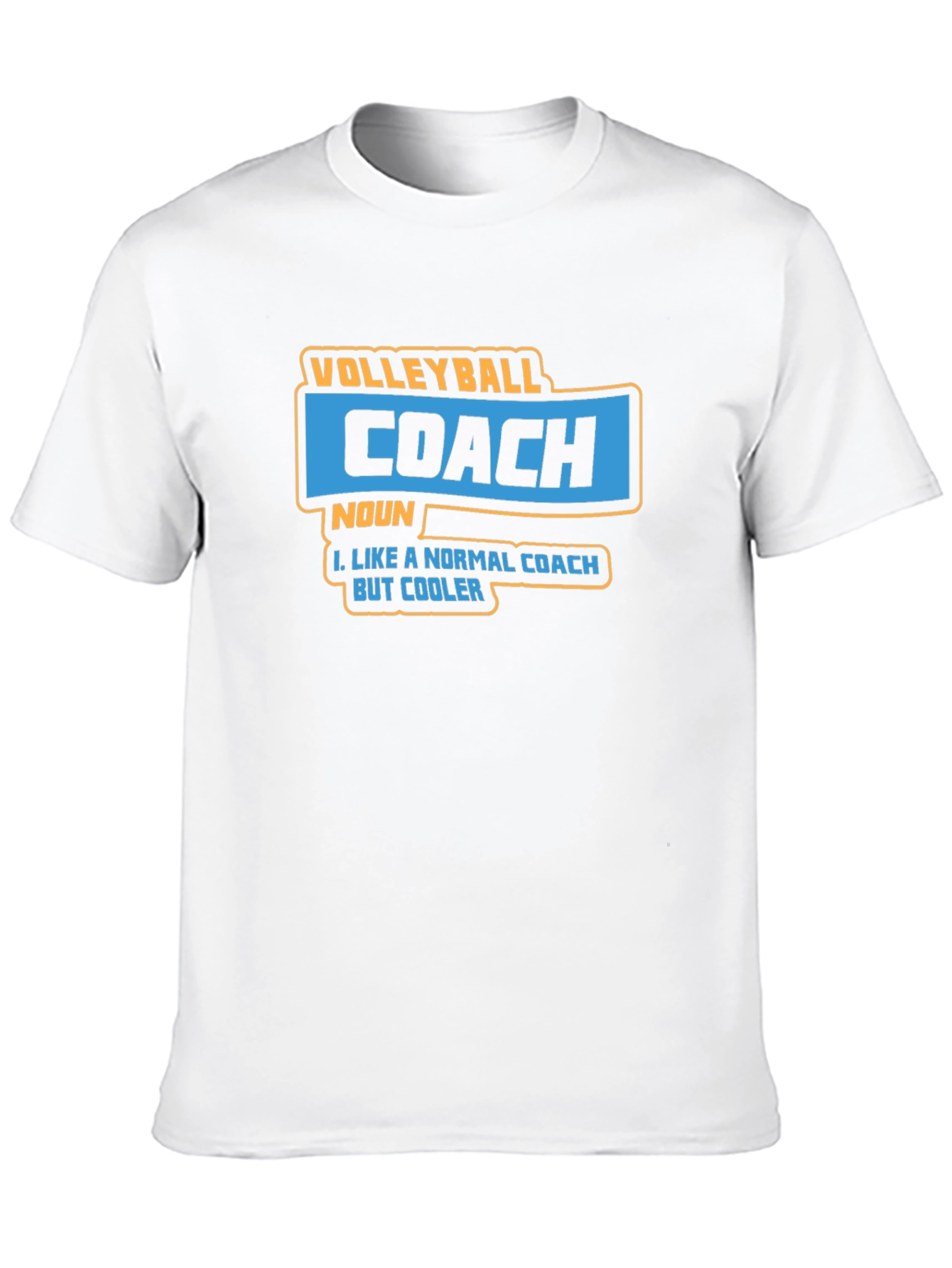 Volleyball Coach Funny Graphic T-Shirt