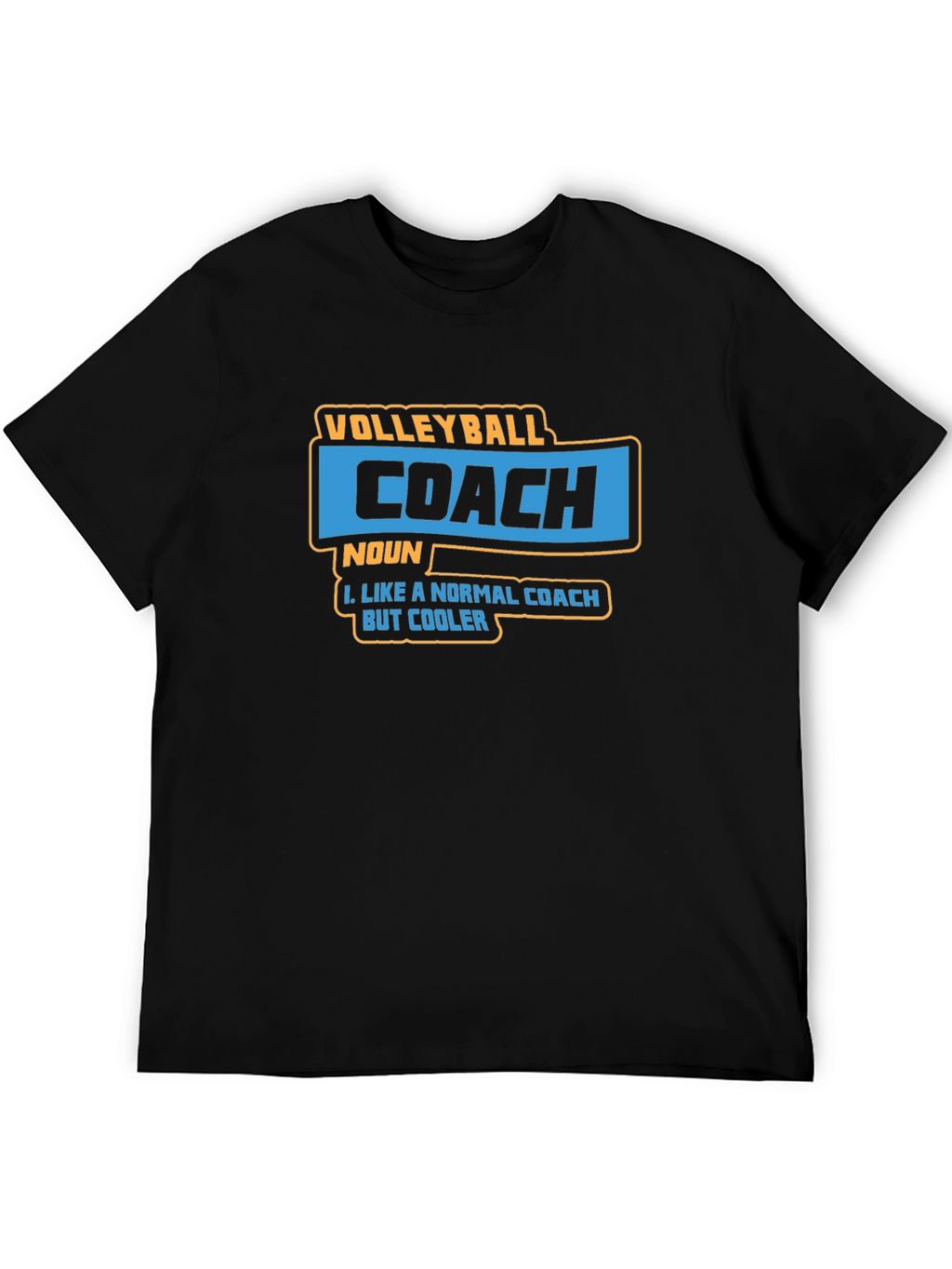 Volleyball Coach Funny Graphic T-Shirt