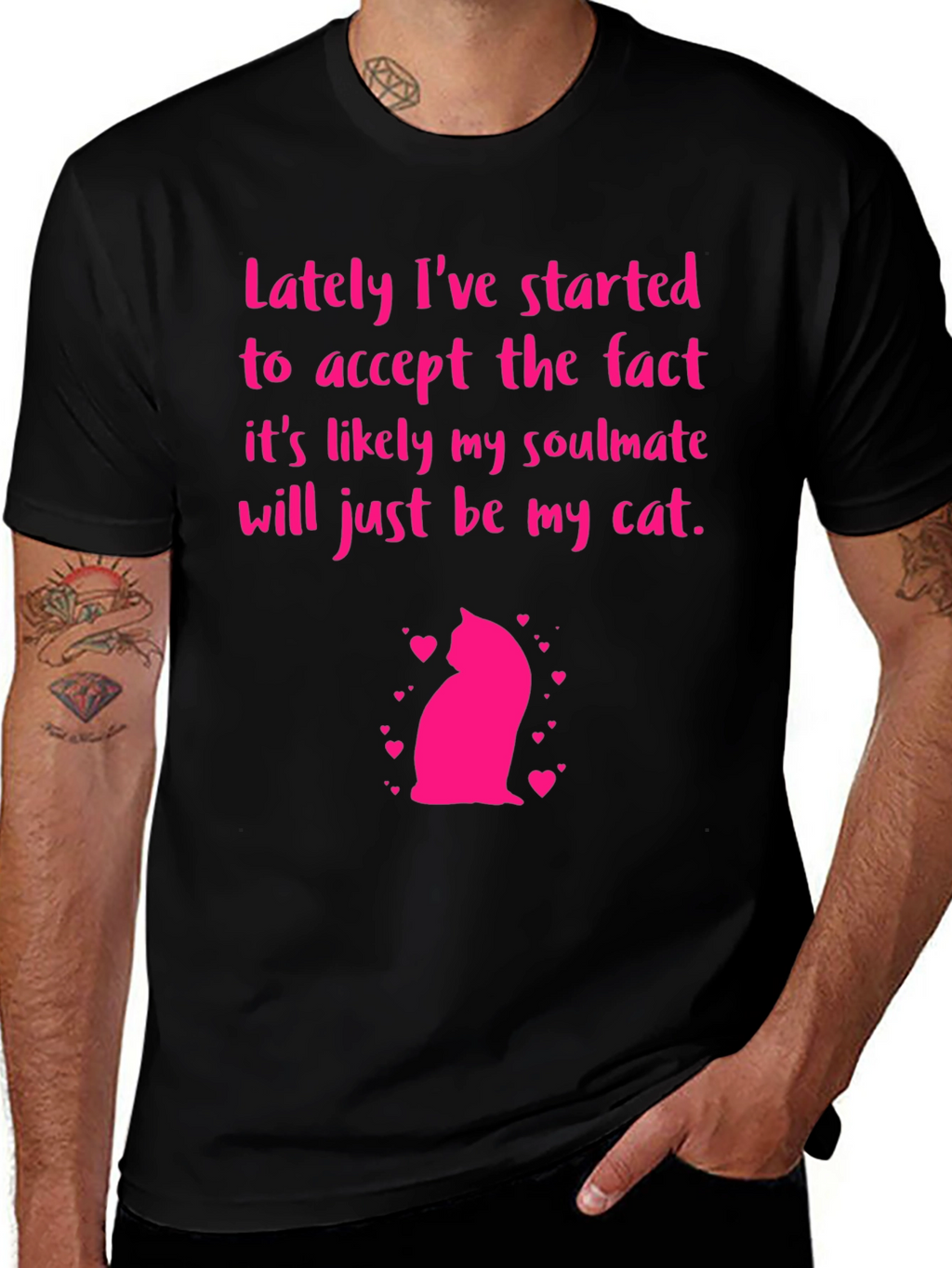 Soulmate Cat T-Shirt - Funny Graphic Tee