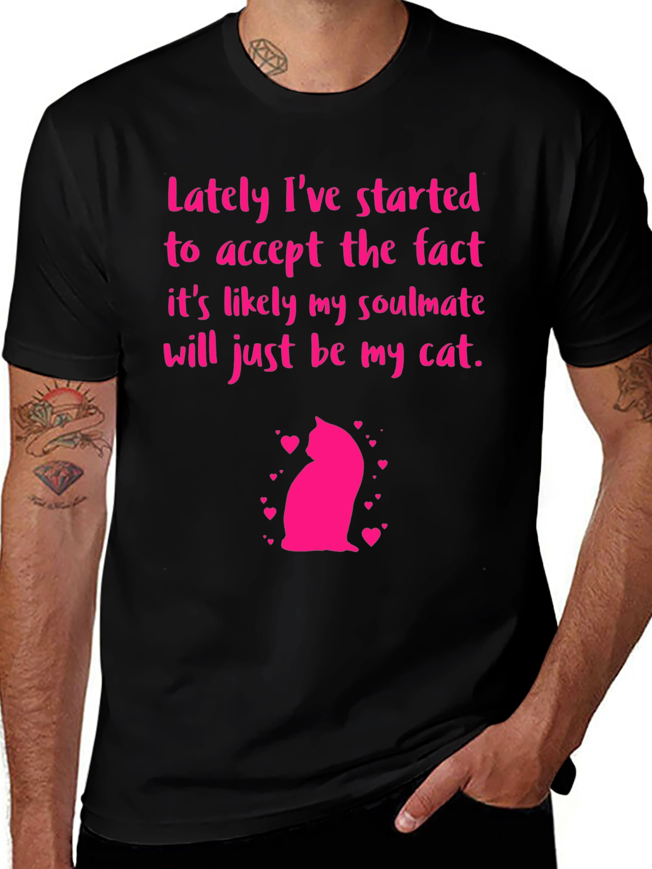 Soulmate Cat T-Shirt - Funny Graphic Tee