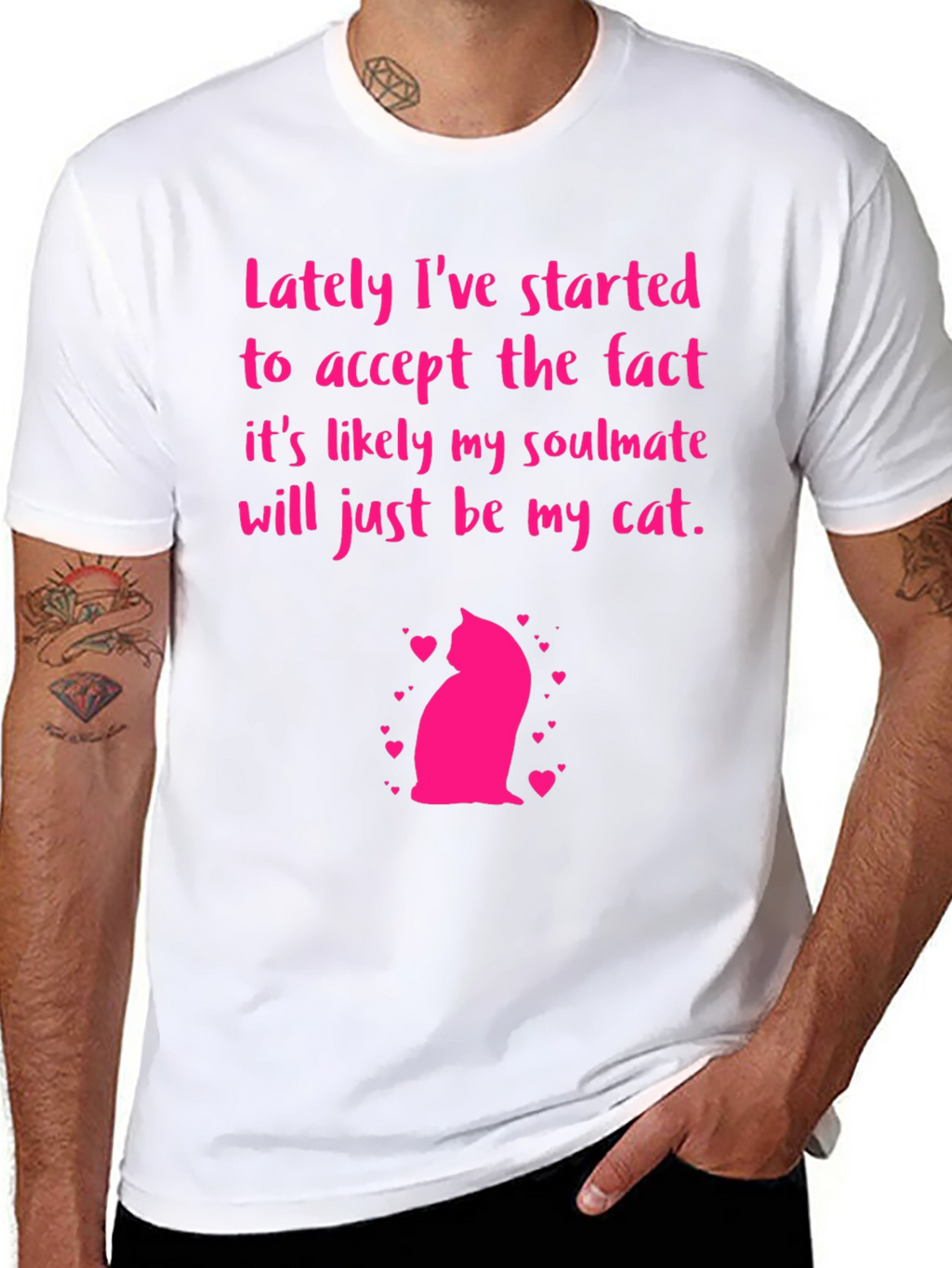 Soulmate Cat T-Shirt - Funny Graphic Tee