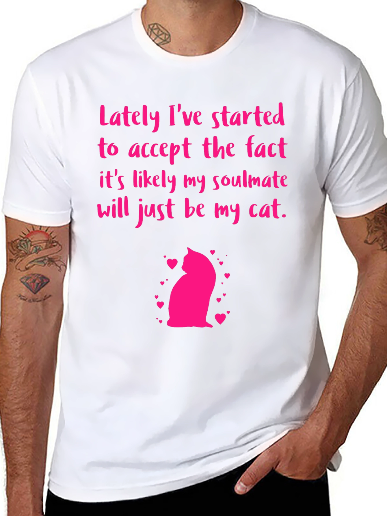 Soulmate Cat T-Shirt - Funny Graphic Tee