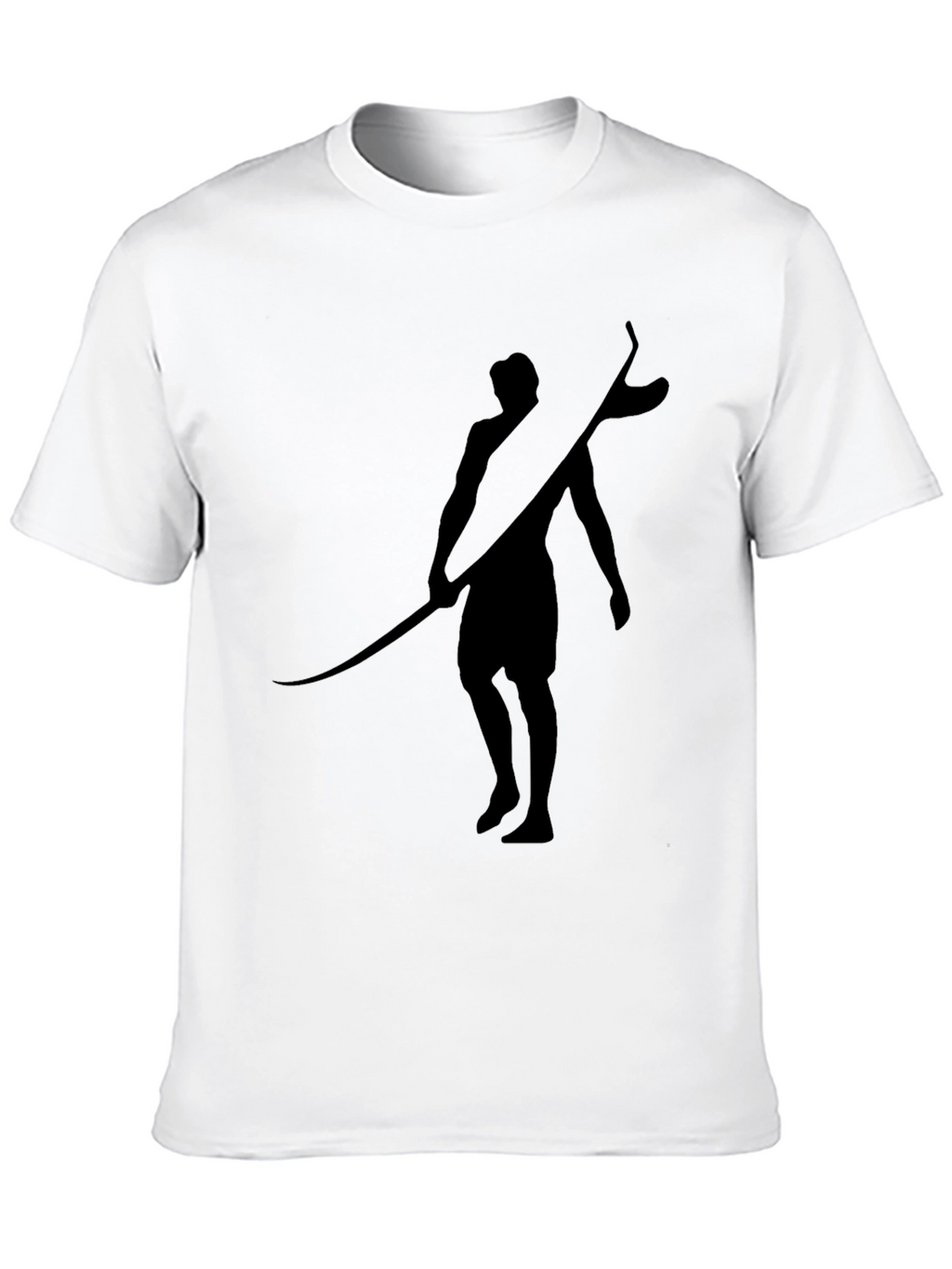 Black Surfer Graphic Tee