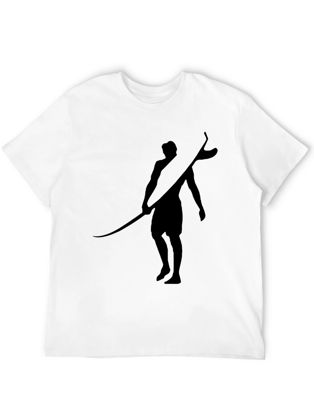 Black Surfer Graphic Tee