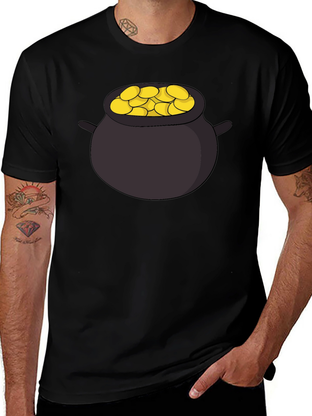 Pot of Gold Graphic T-Shirt - St. Patricks Day