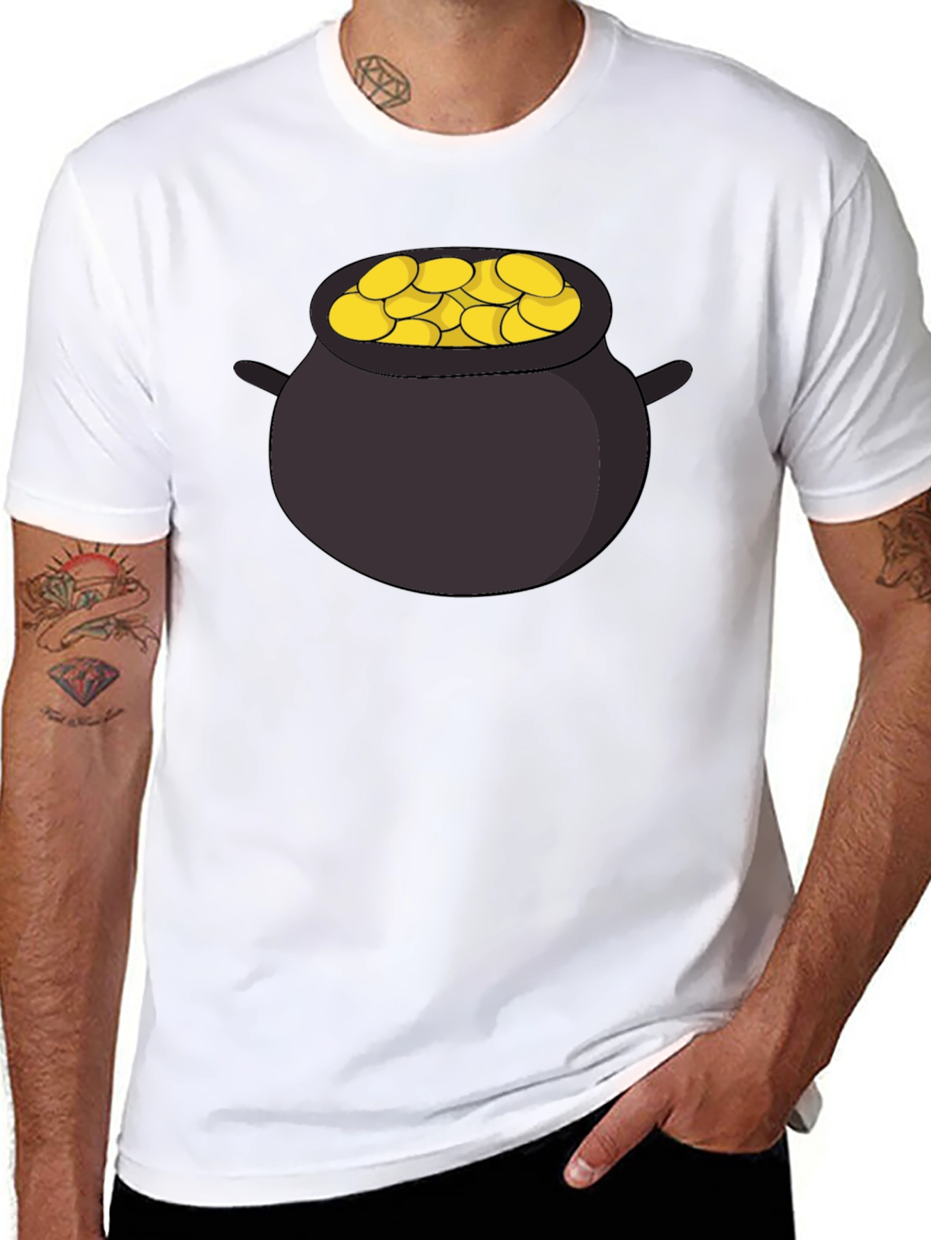 Pot of Gold Graphic T-Shirt - St. Patricks Day