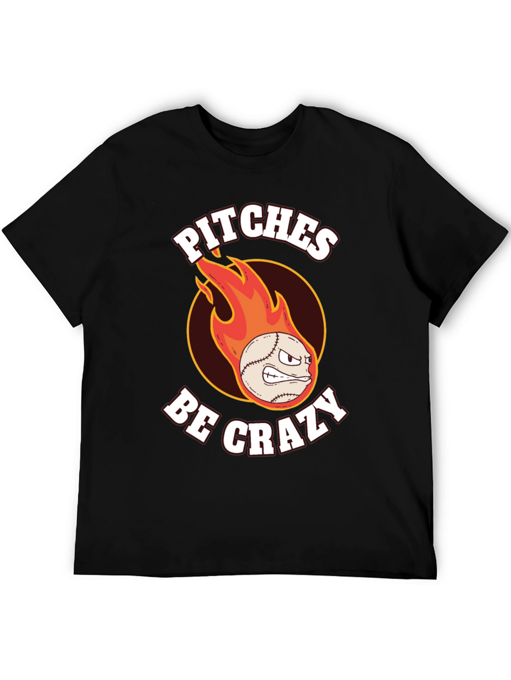 Crazy Pitches Baseball Graphic Tee
