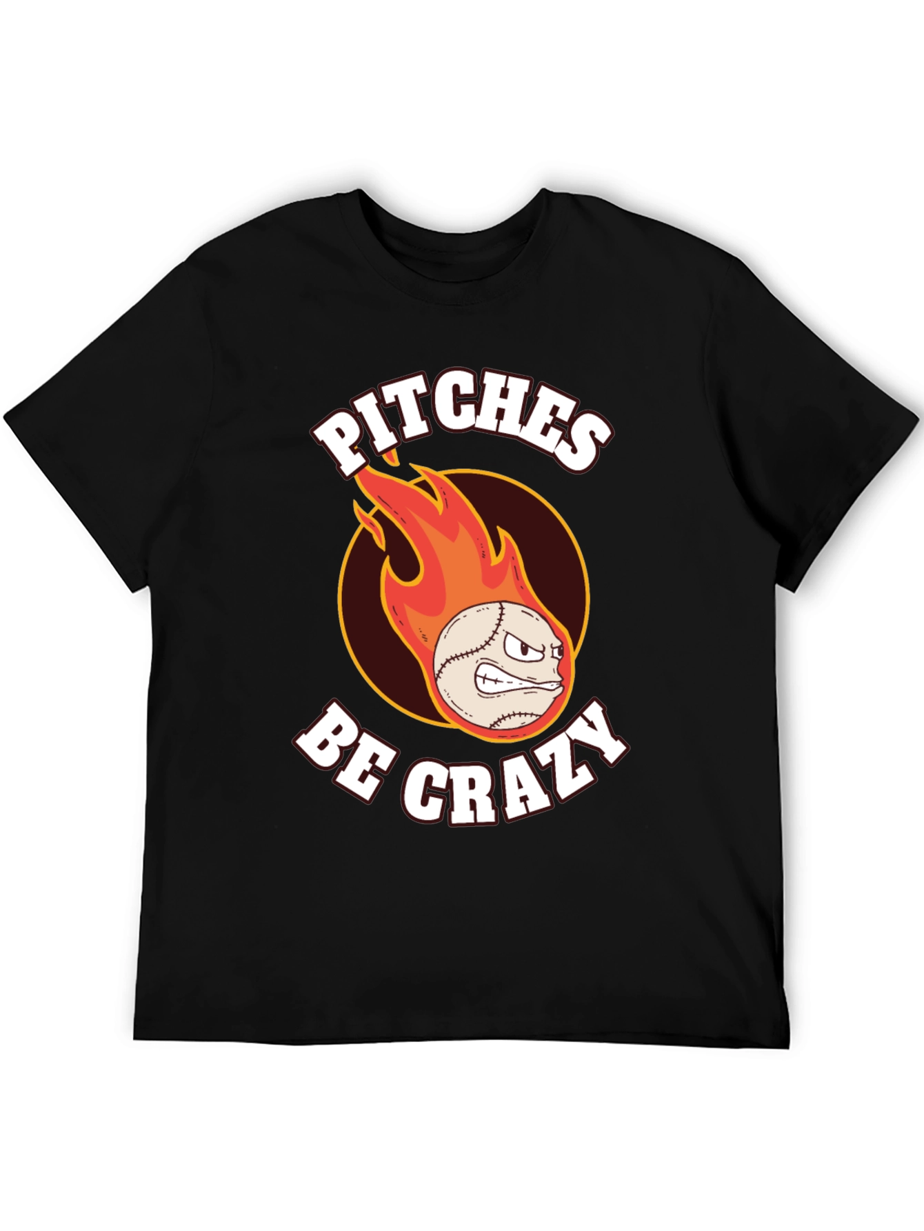 Crazy Pitches Baseball Graphic Tee