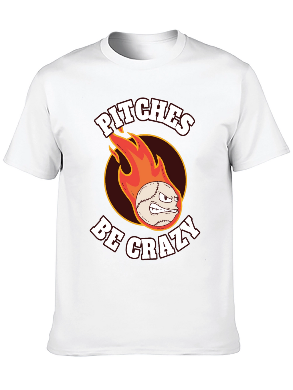 Crazy Pitches Baseball Graphic Tee