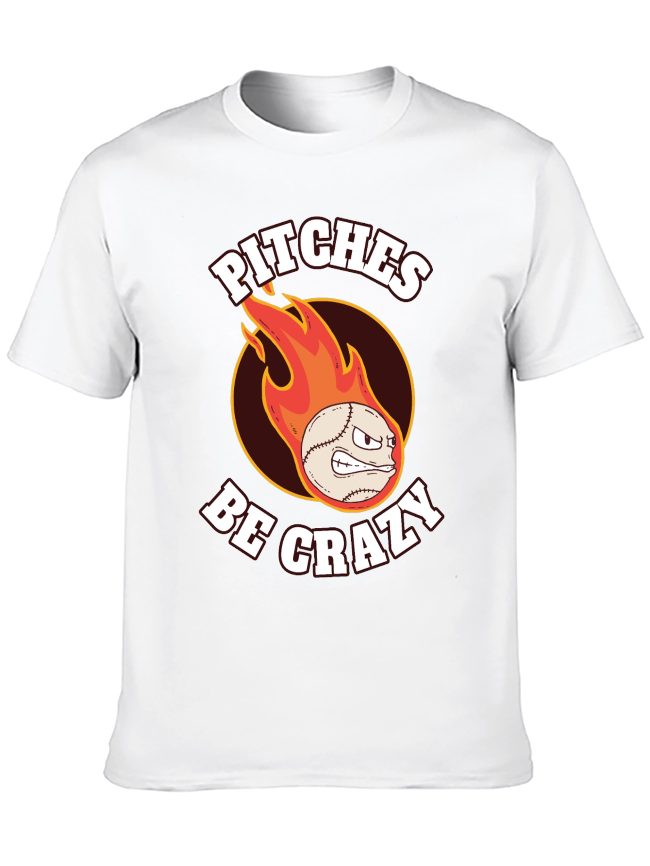 Crazy Pitches Baseball Graphic Tee