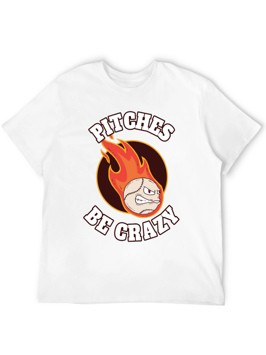 Crazy Pitches Baseball Graphic Tee