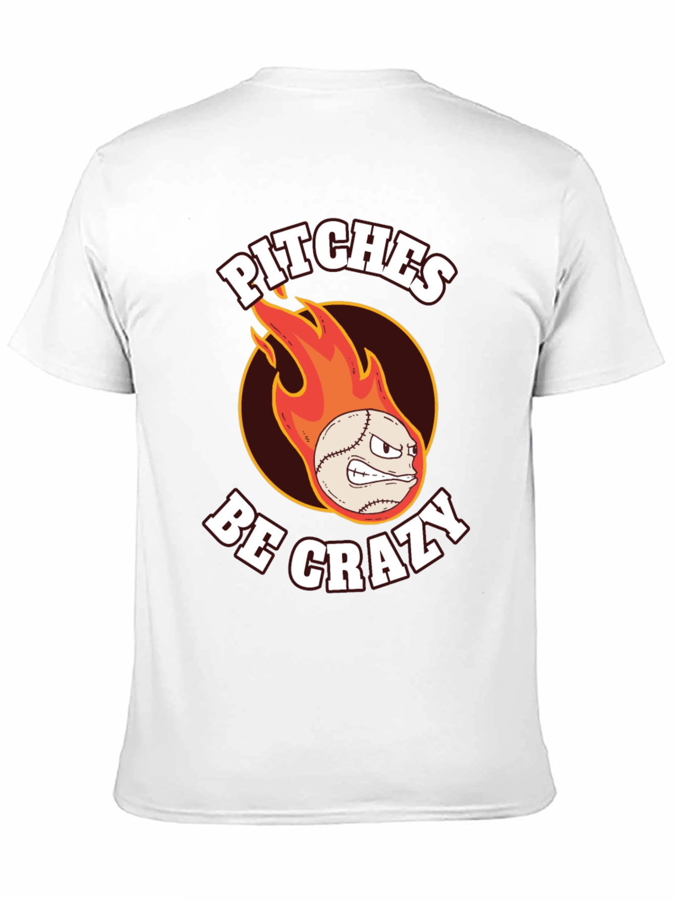 Crazy Pitches Baseball Graphic Tee