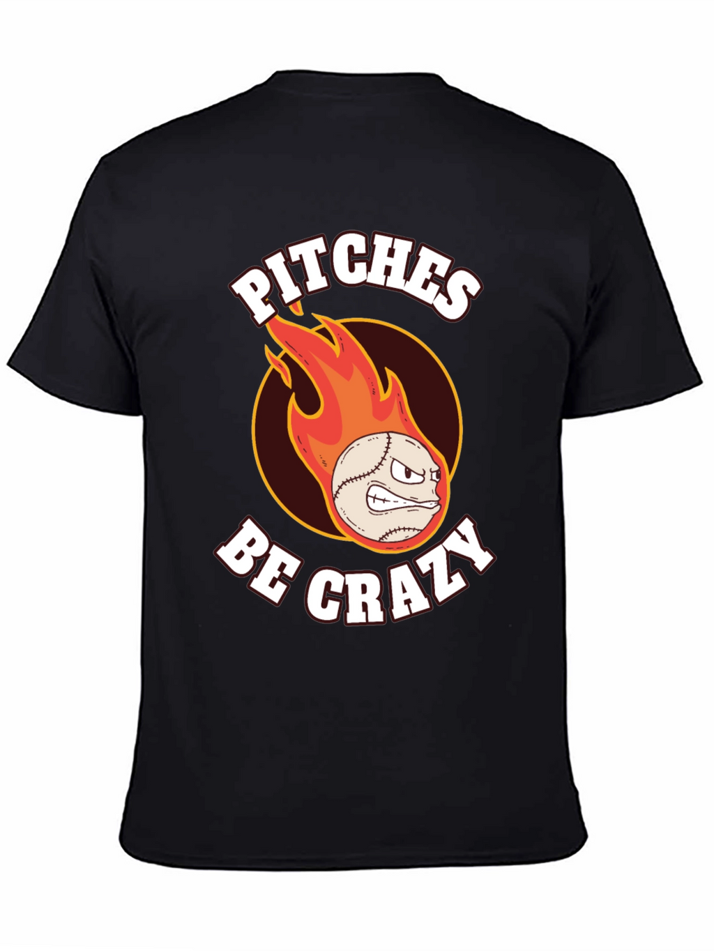 Crazy Pitches Baseball Graphic Tee