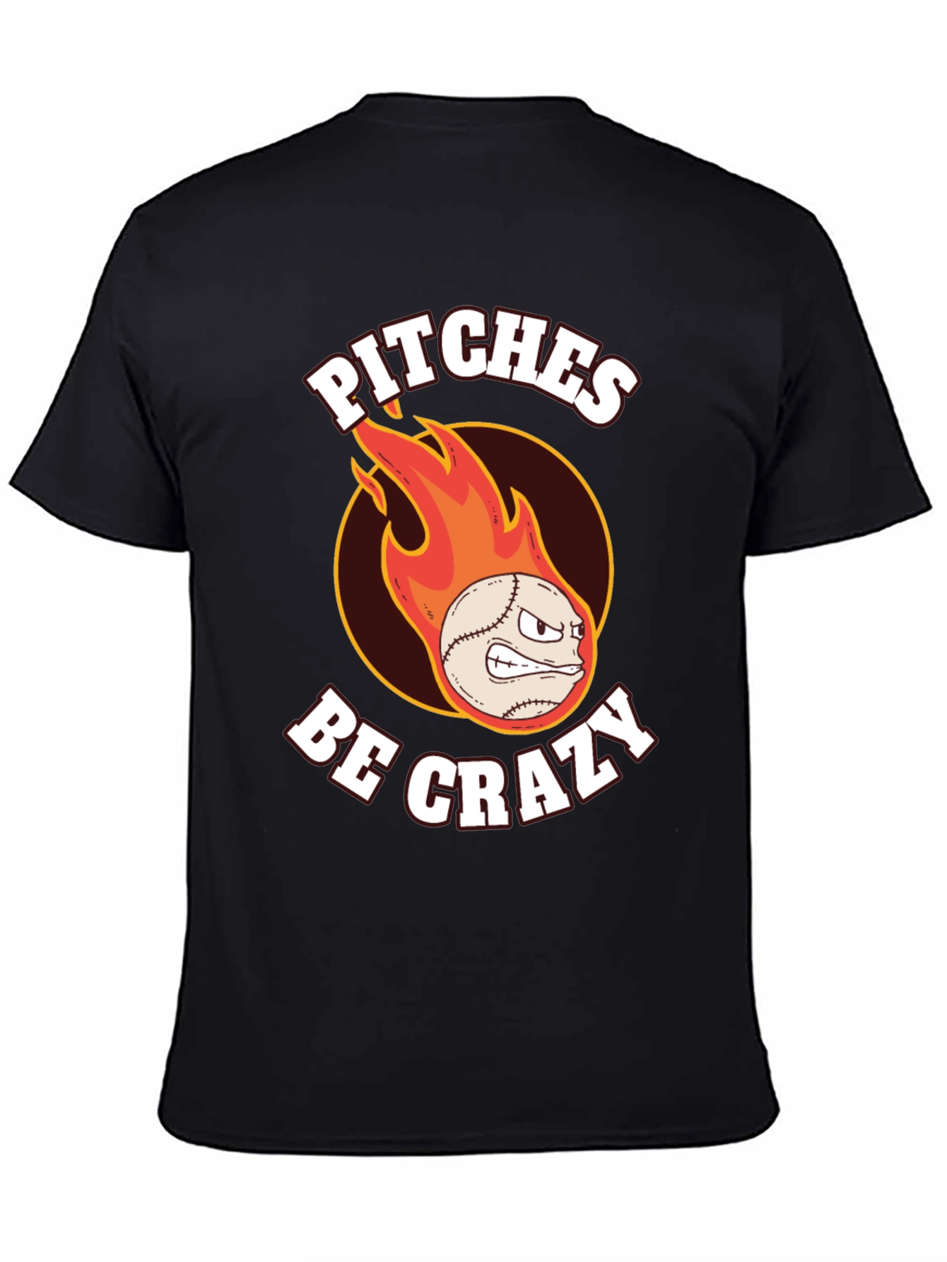 Crazy Pitches Baseball Graphic Tee