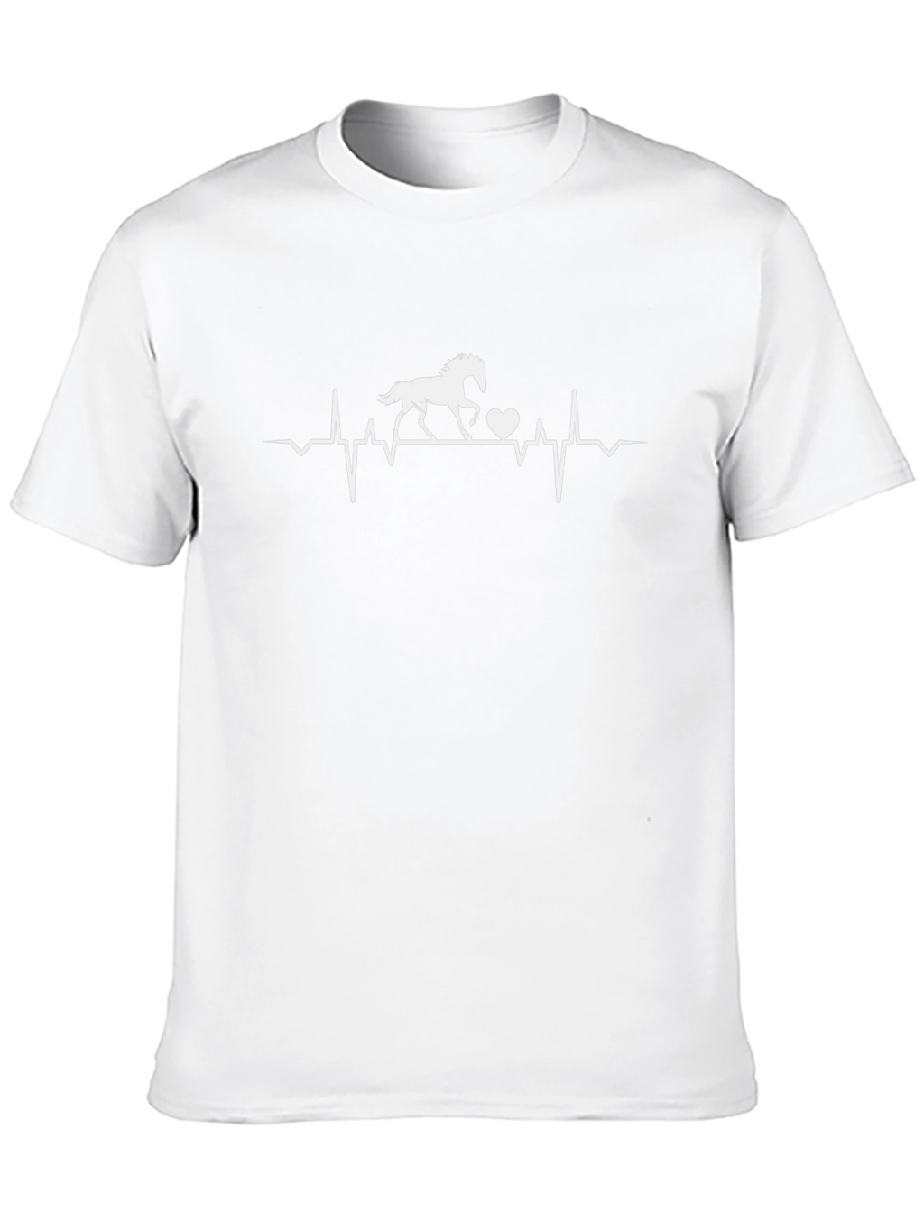 Heartbeat Horse Graphic T-Shirt