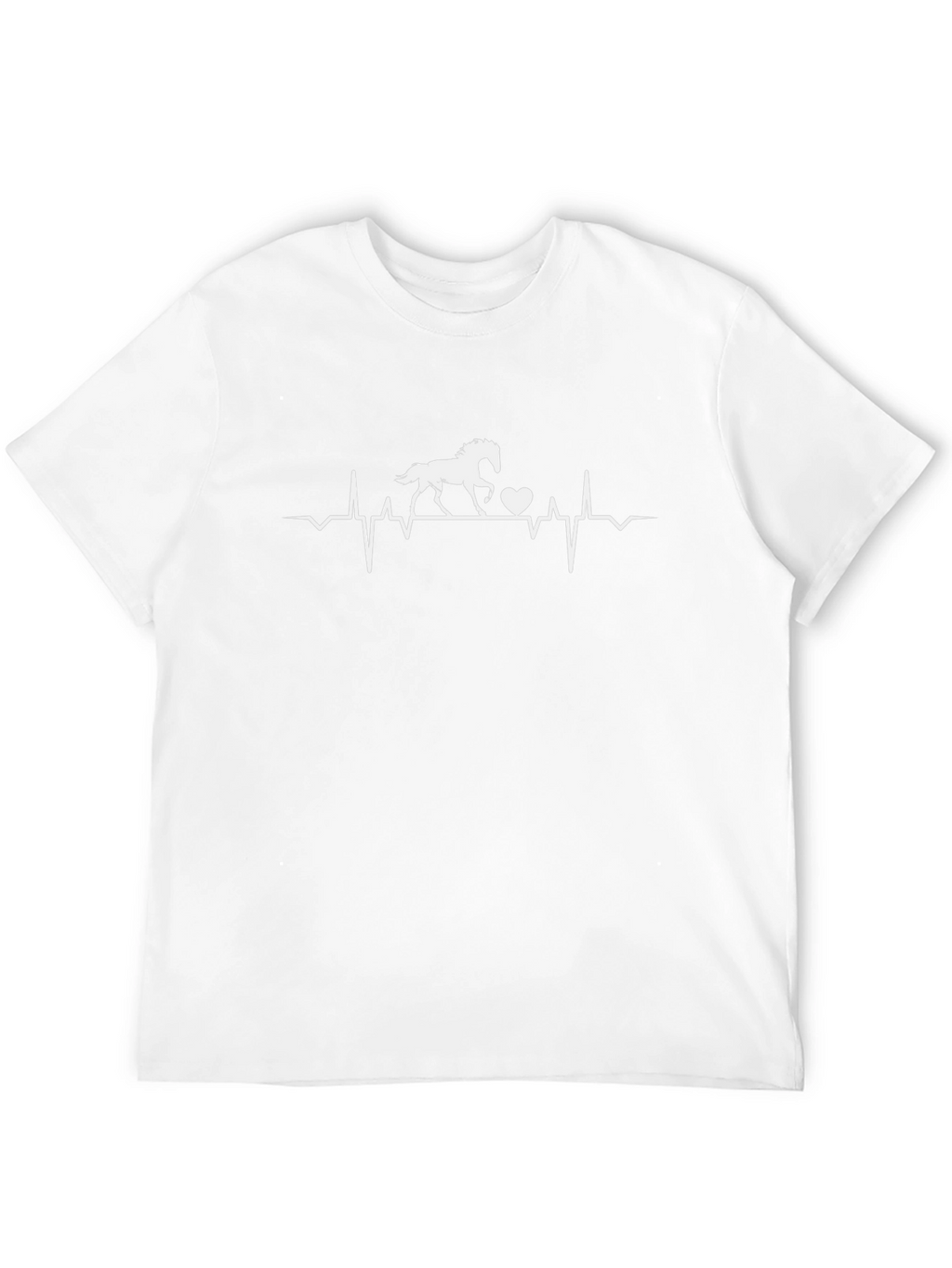 Heartbeat Horse Graphic T-Shirt