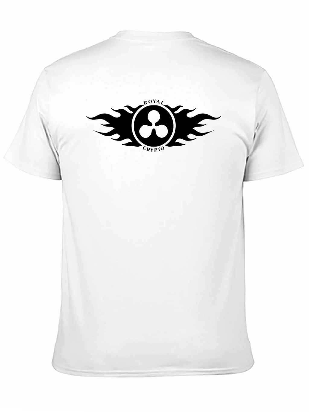 Royal Ripple Crypto Black T-Shirt