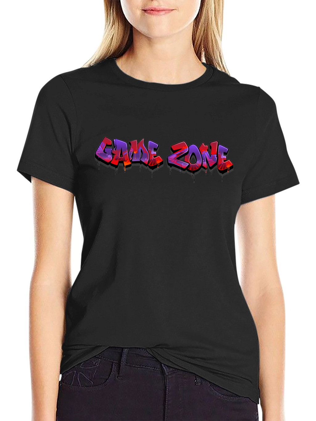 Game Zone Black T-Shirt