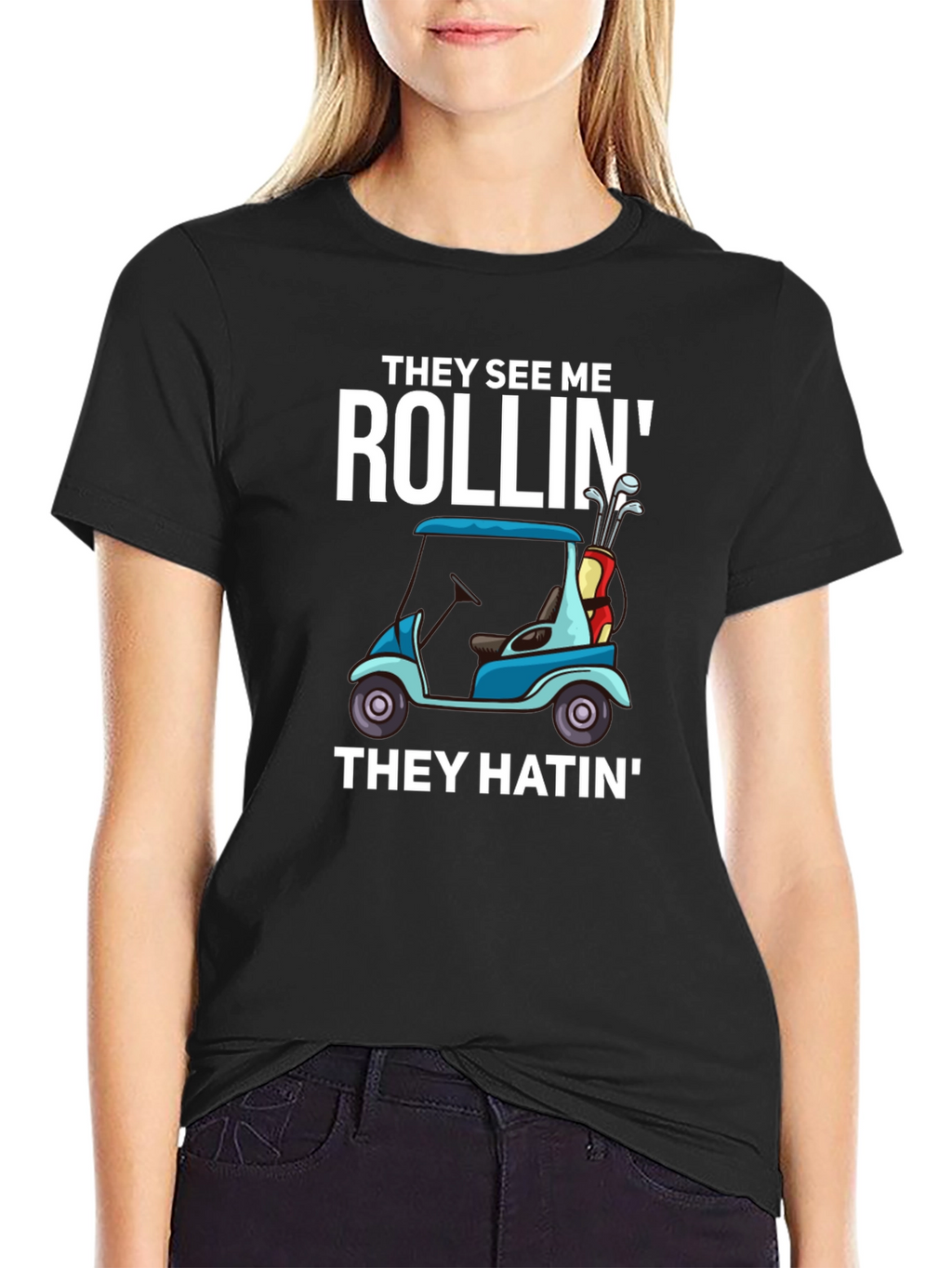 Rollin Golf Cart T-Shirt