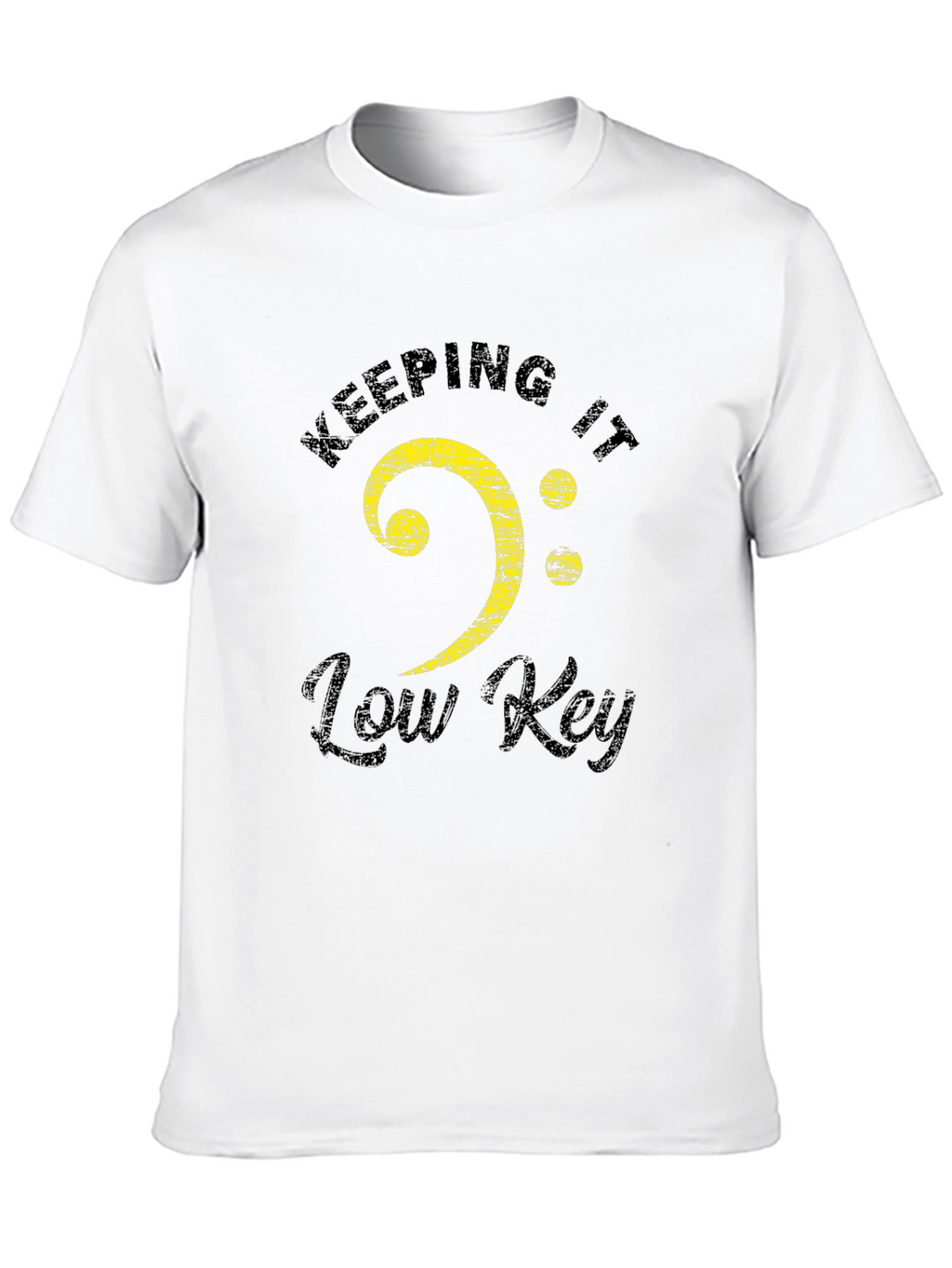 Keeping It Low Key Music T-Shirt