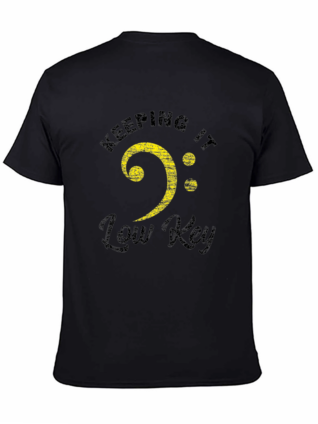 Keeping It Low Key Music T-Shirt