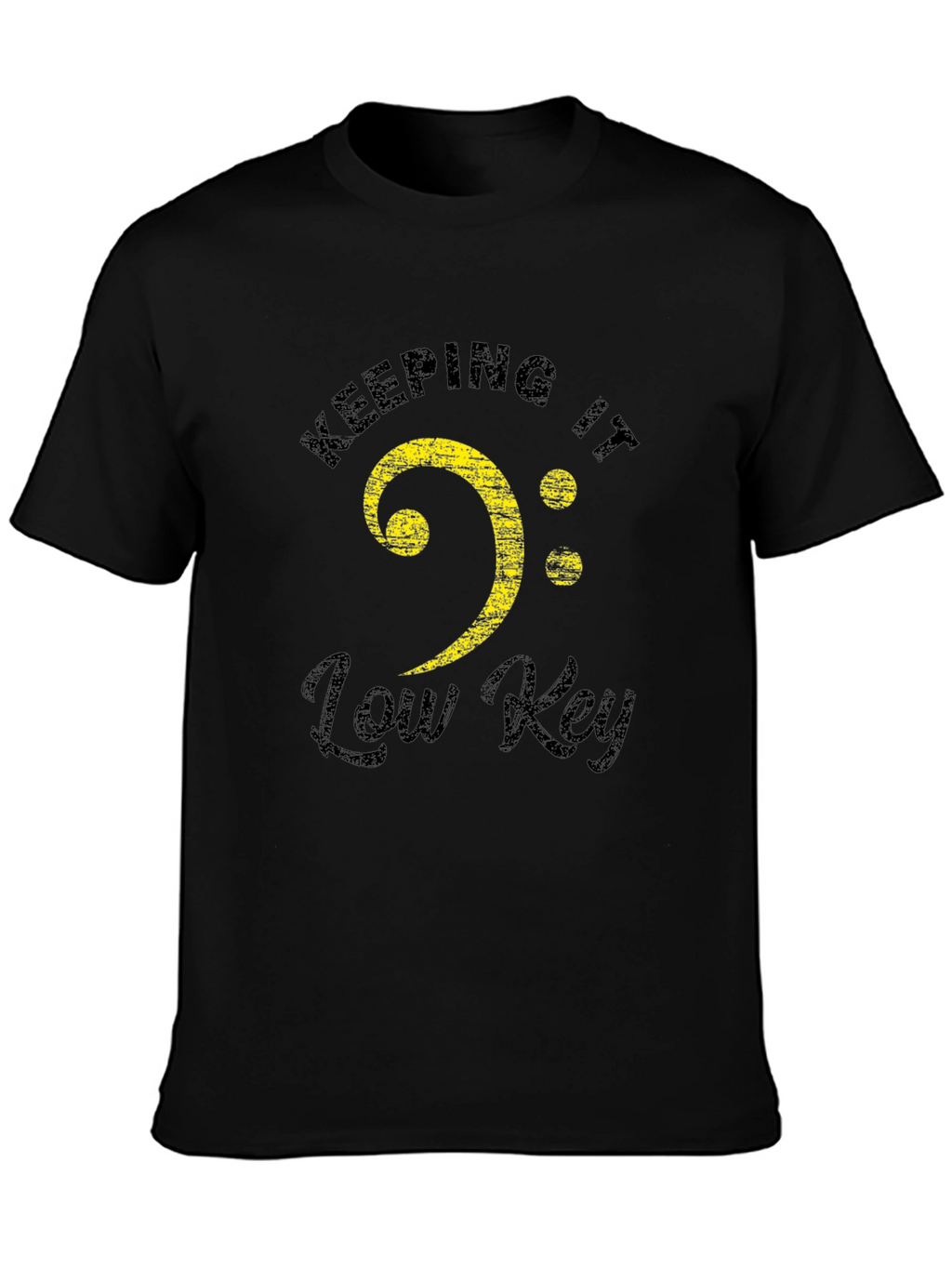 Keeping It Low Key Music T-Shirt