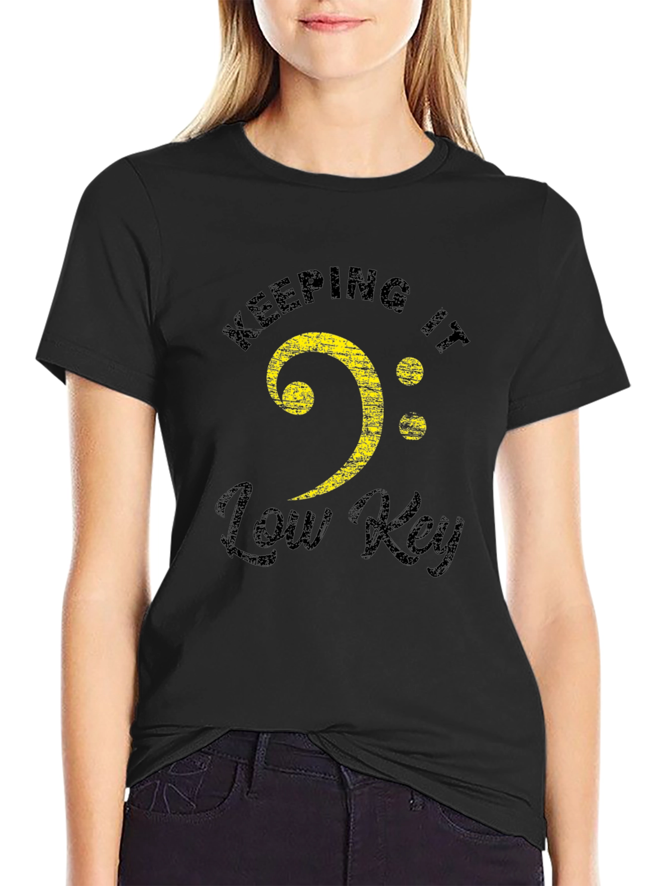 Keeping It Low Key Music T-Shirt