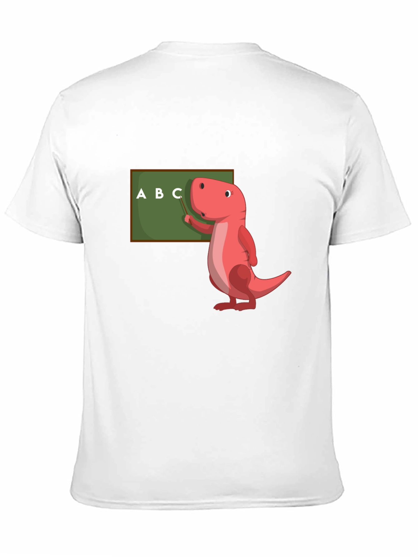 Dino Teacher T-Shirt - ABCs Learning Fun