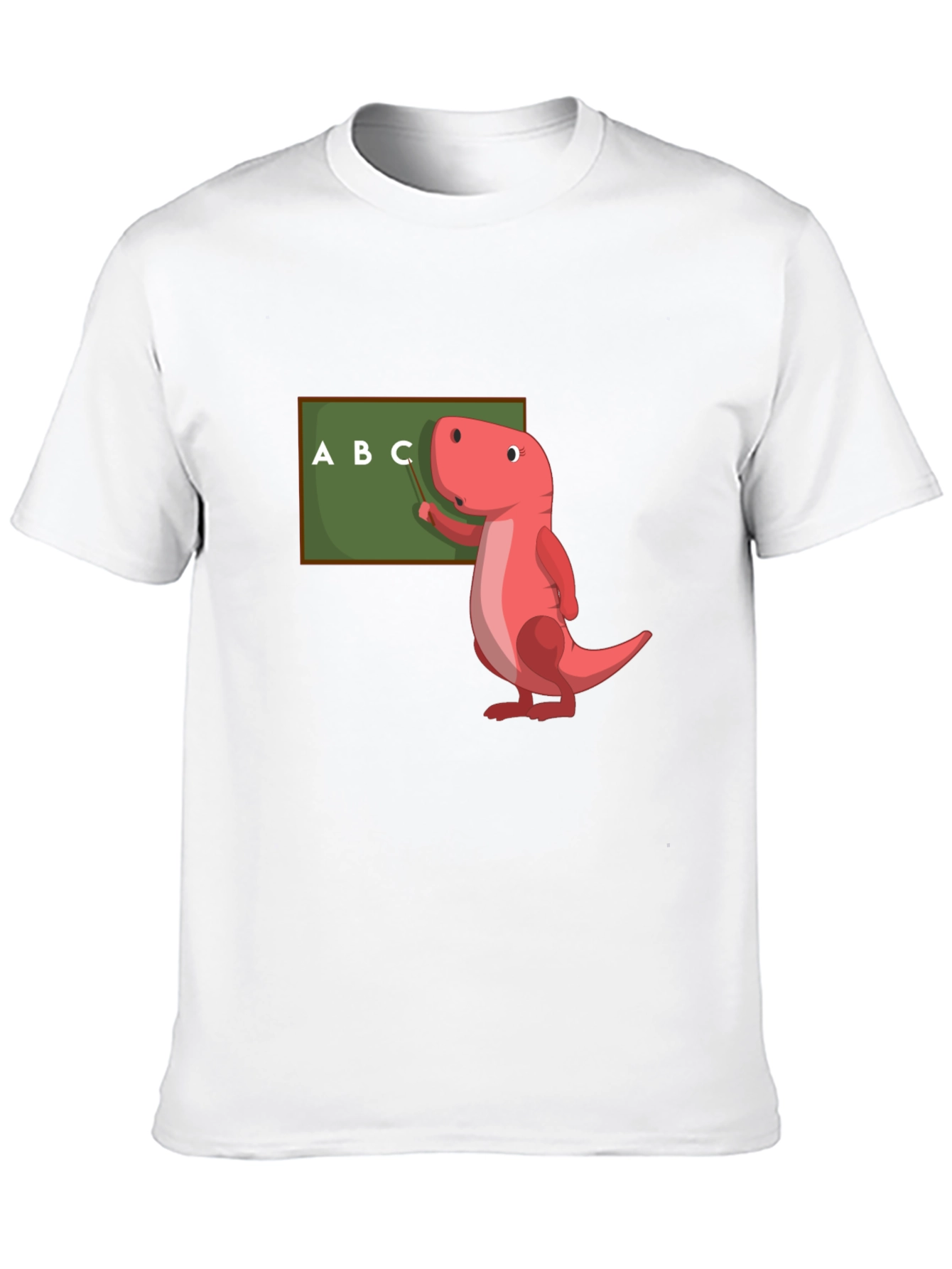 Dino Teacher T-Shirt - ABCs Learning Fun
