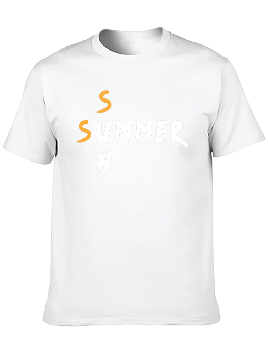 Summer Season Graphic T-Shirt - Casual Black Tee