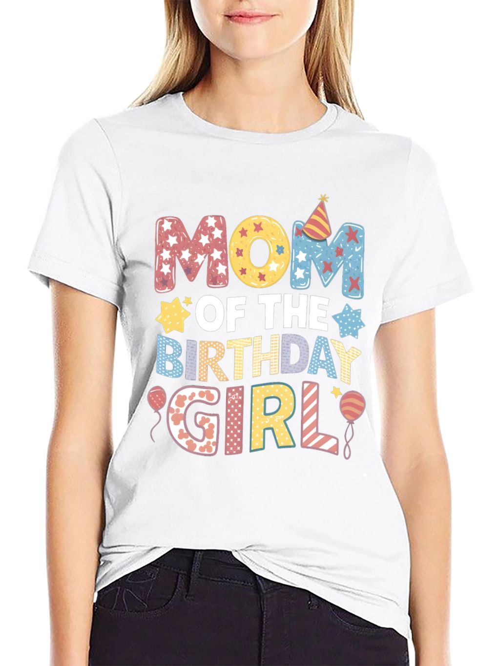 Mom of the Birthday Girl T-Shirt