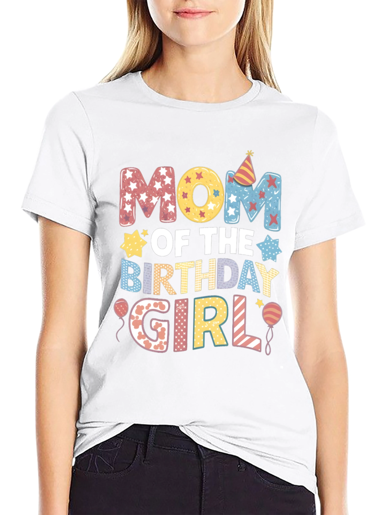 Mom of the Birthday Girl T-Shirt