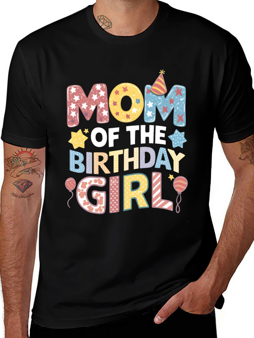 Mom of the Birthday Girl T-Shirt