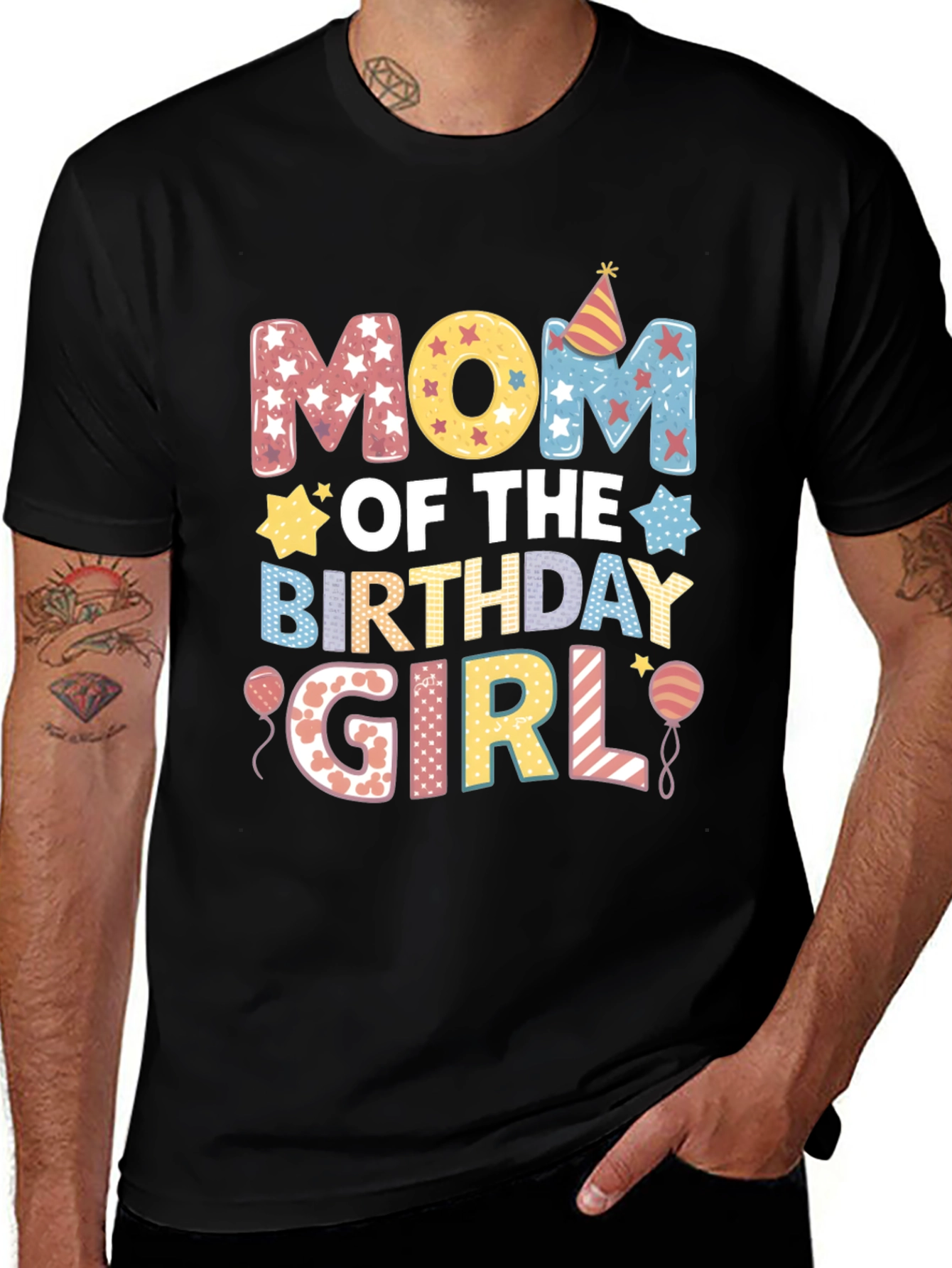 Mom of the Birthday Girl T-Shirt