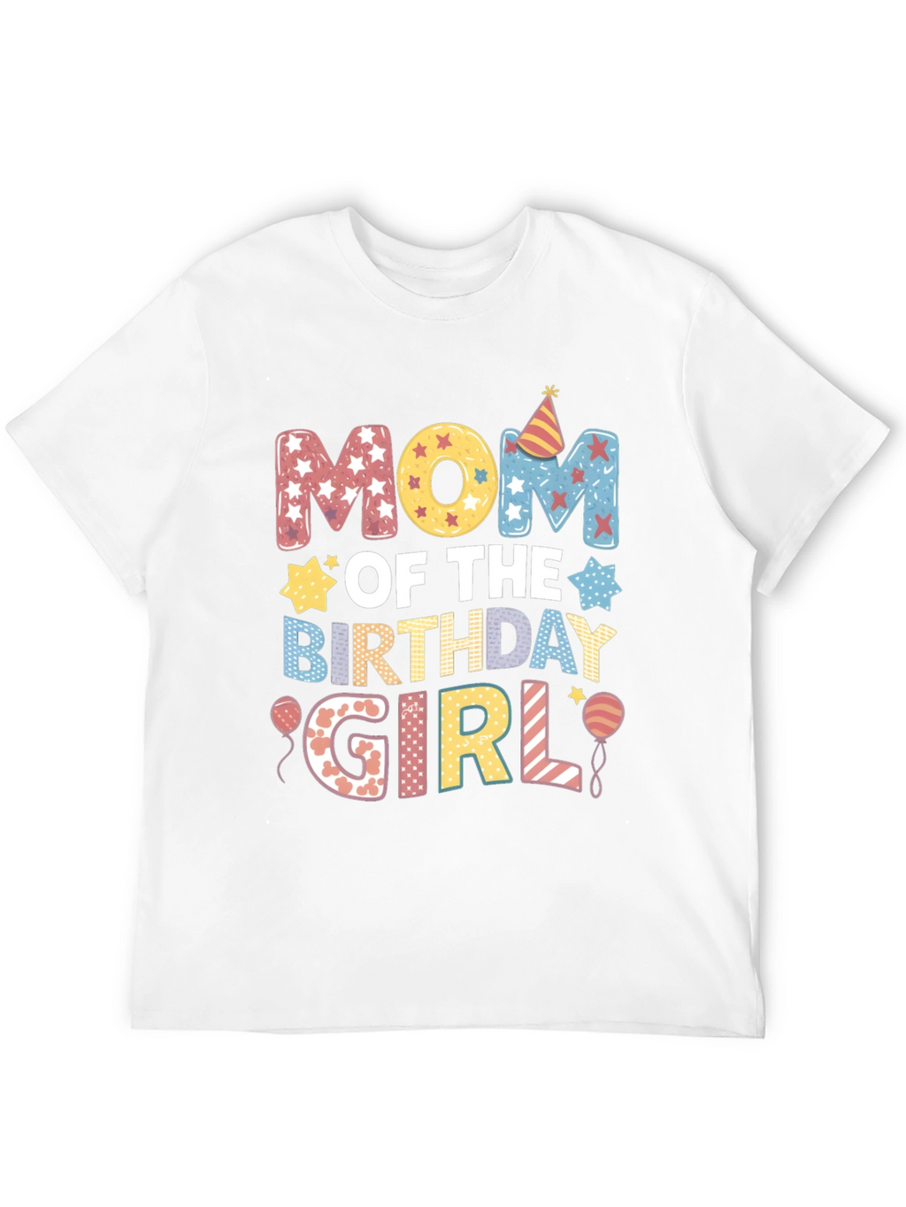 Mom of the Birthday Girl T-Shirt
