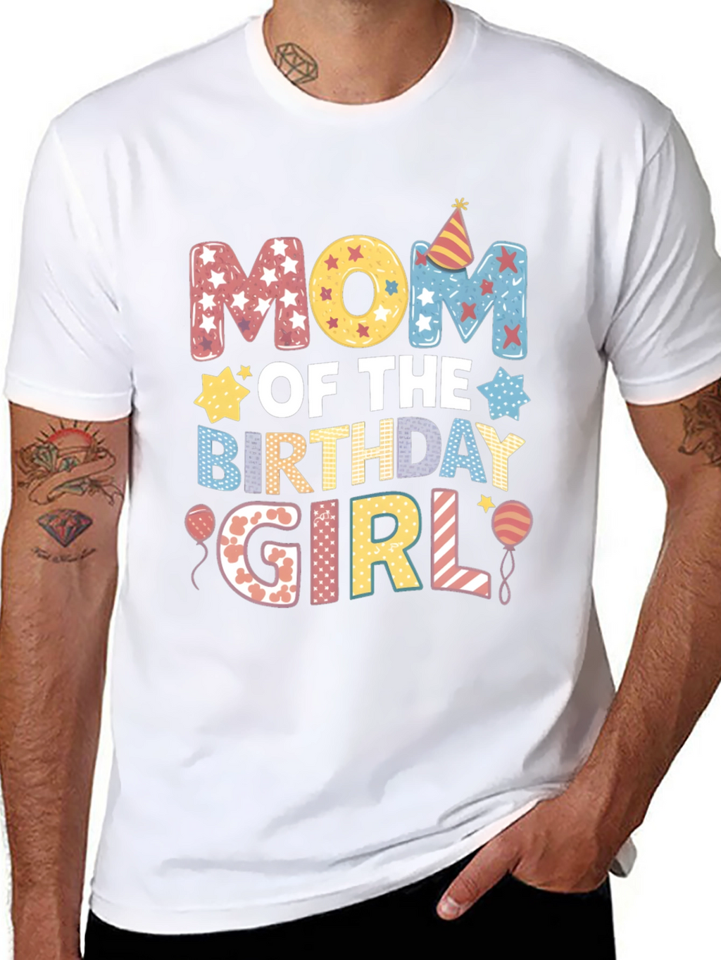 Mom of the Birthday Girl T-Shirt