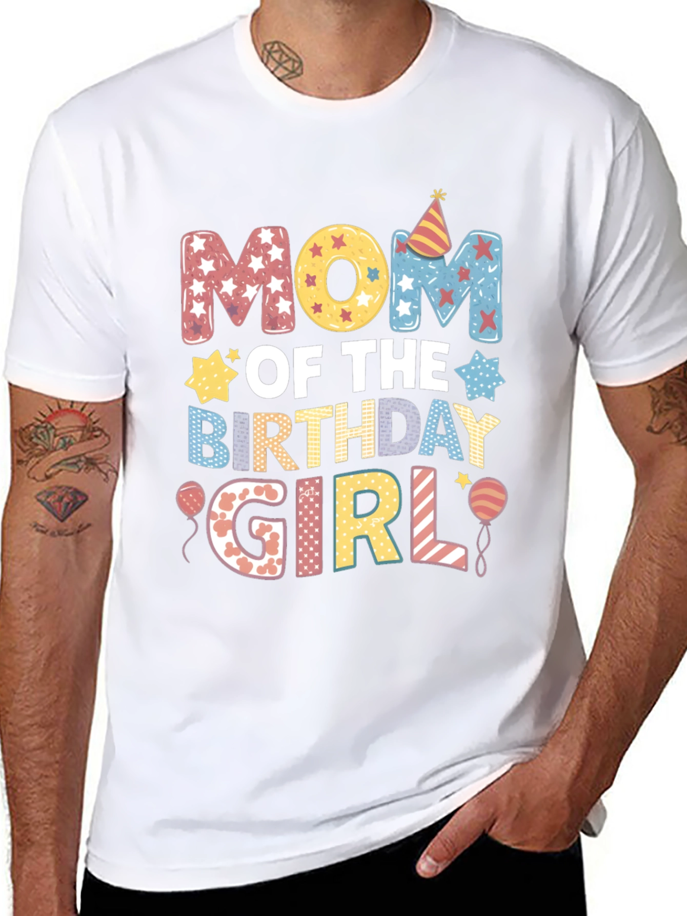 Mom of the Birthday Girl T-Shirt