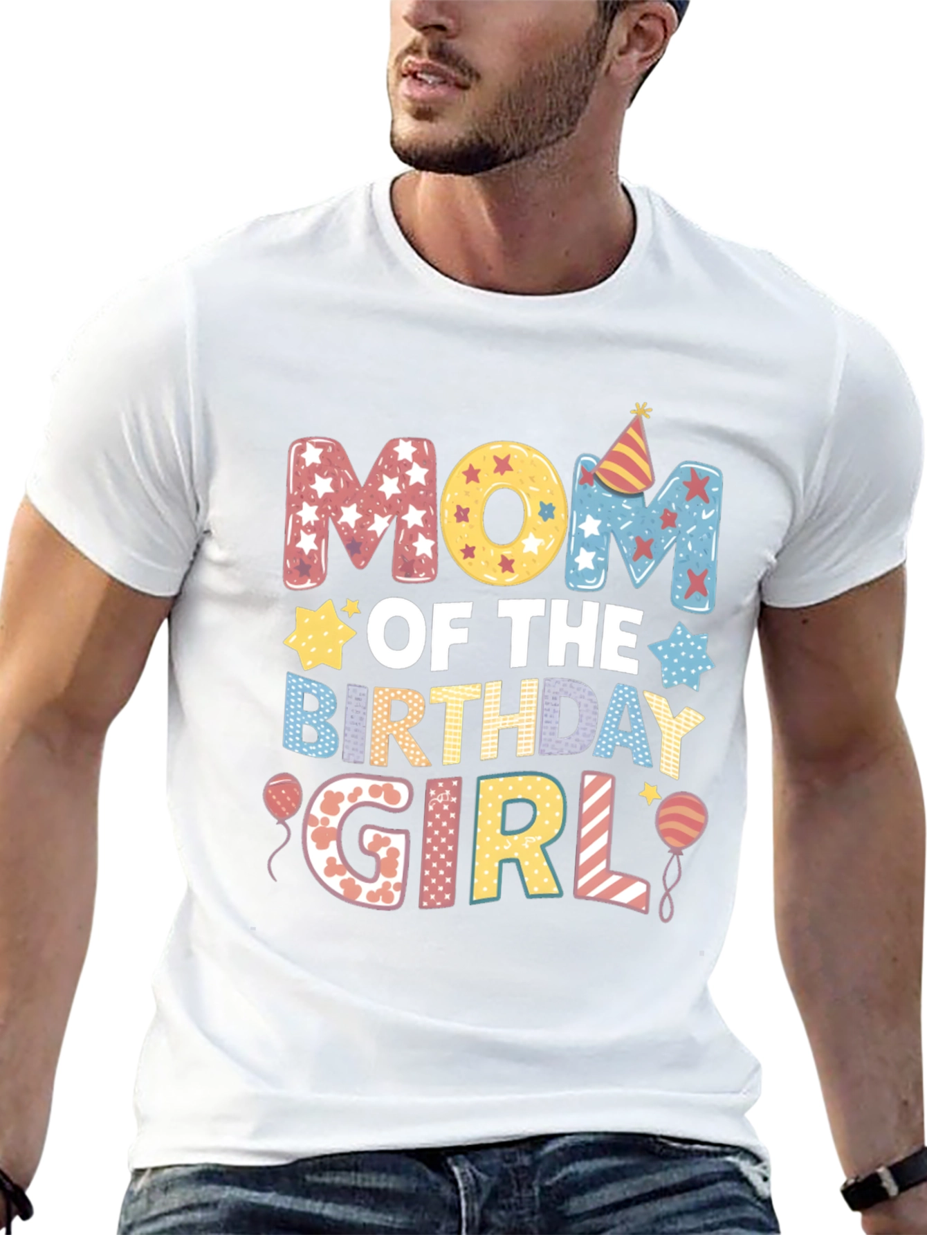 Mom of the Birthday Girl T-Shirt