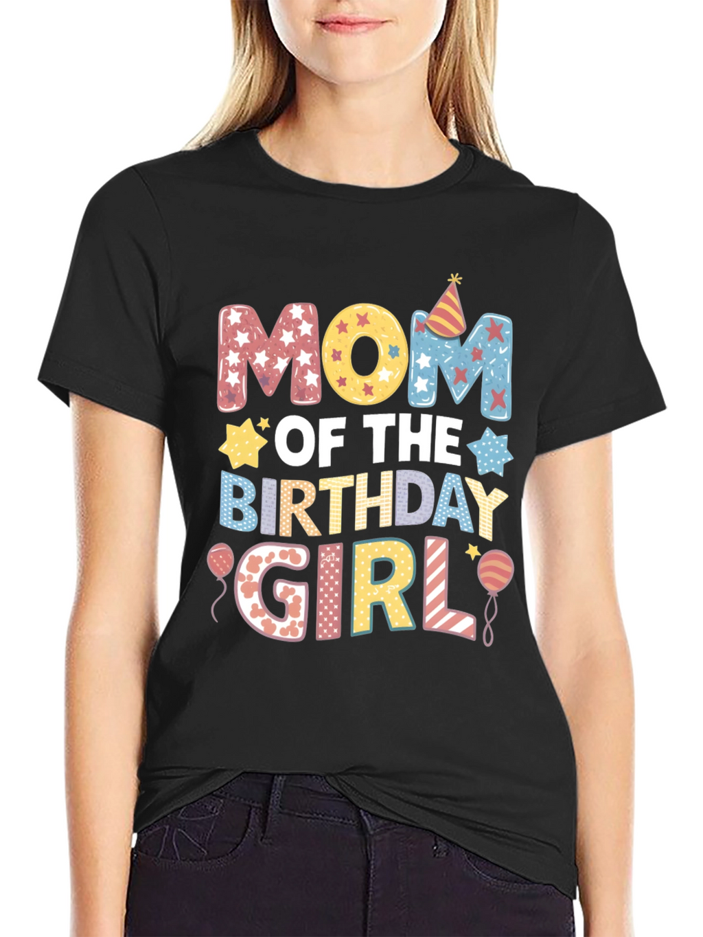 Mom of the Birthday Girl T-Shirt