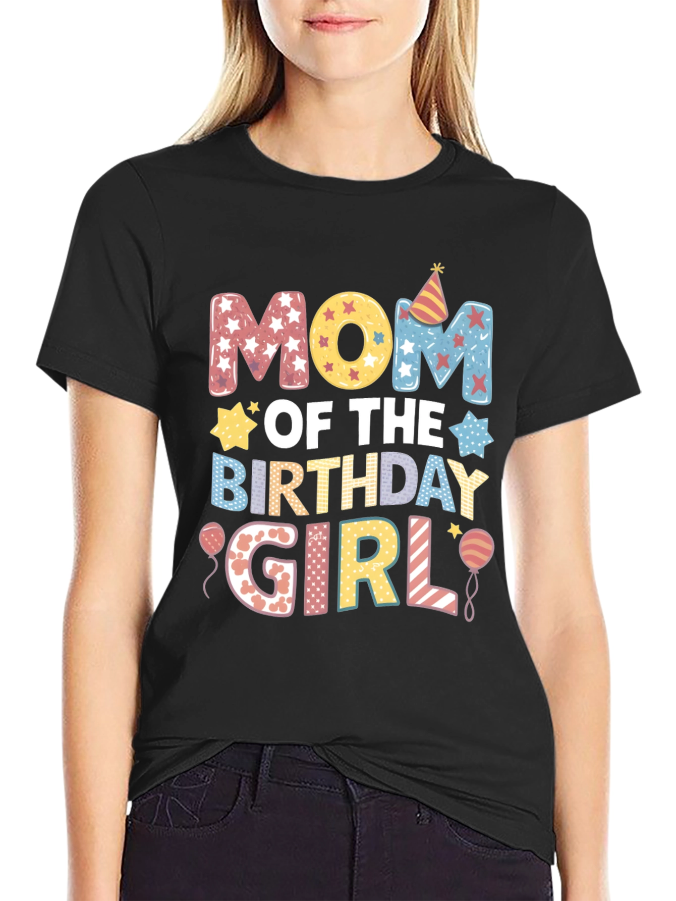 Mom of the Birthday Girl T-Shirt