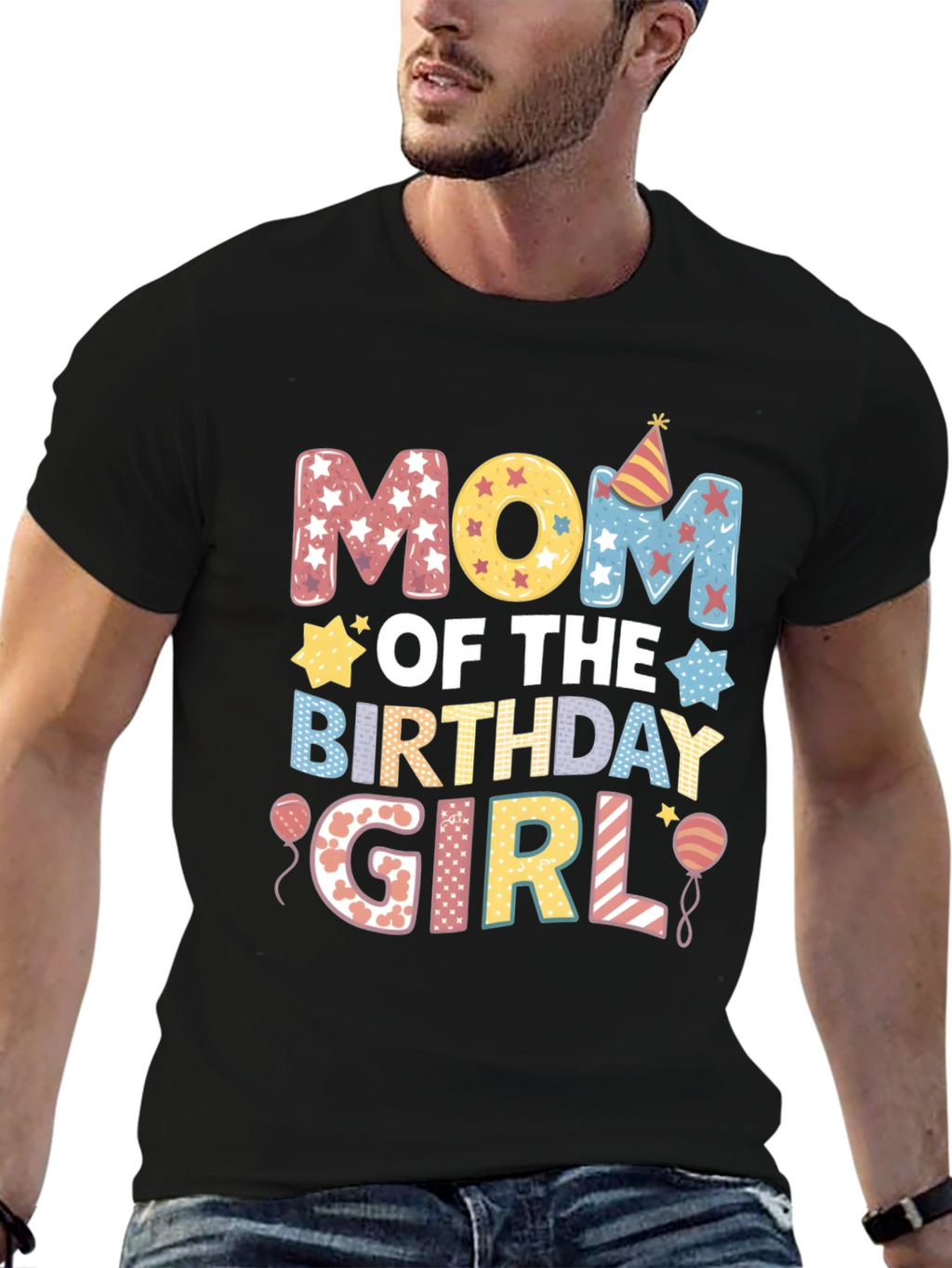 Mom of the Birthday Girl T-Shirt